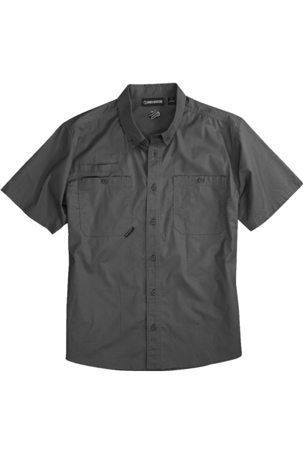 DRI DUCK Men's Craftsman Woven Short Sleeve Shirt