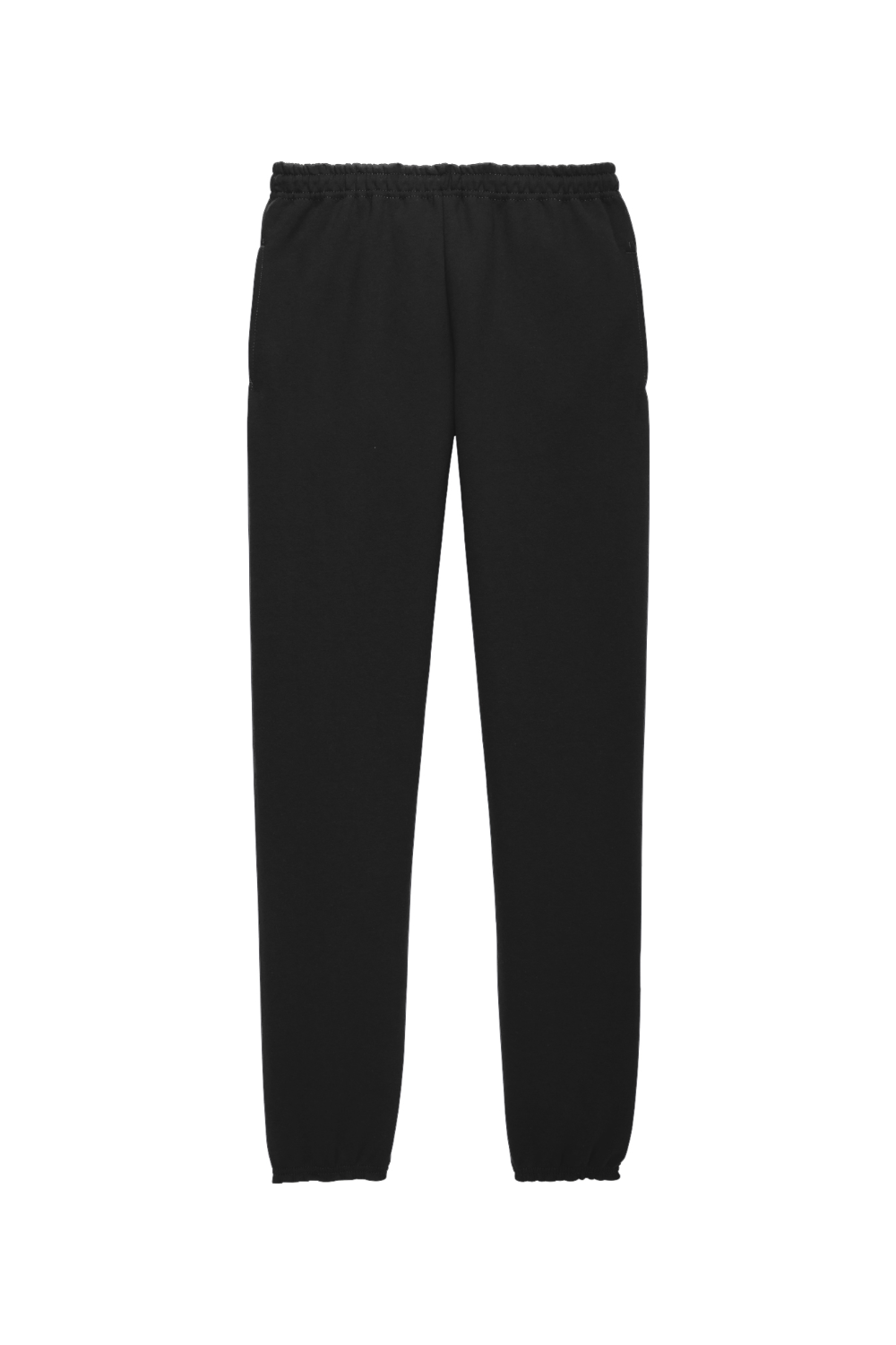 JERZEES Super Sweatpants w/ Pockets in Black