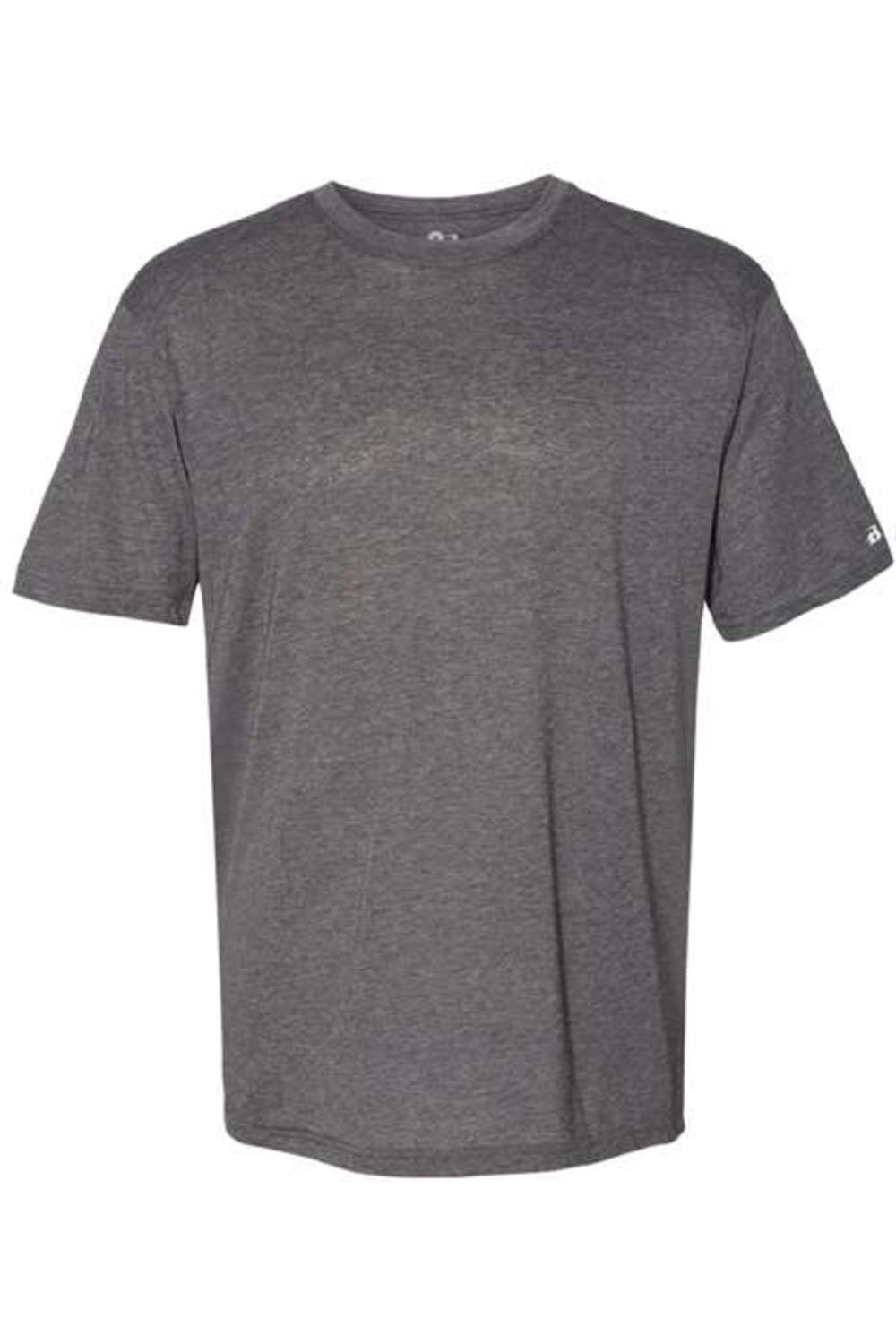 Badger Sport Triblend Performance T-Shirt in Black Heather