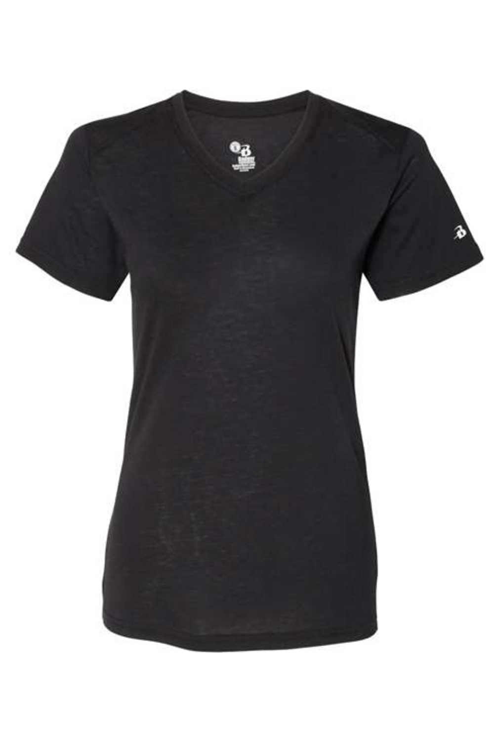 Badger Sport Women’s Triblend Performance V-Neck T-Shirt