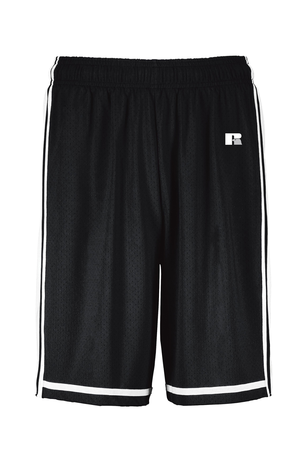Russell Athletic Youth Legacy Basketball Shorts in Black/ White
