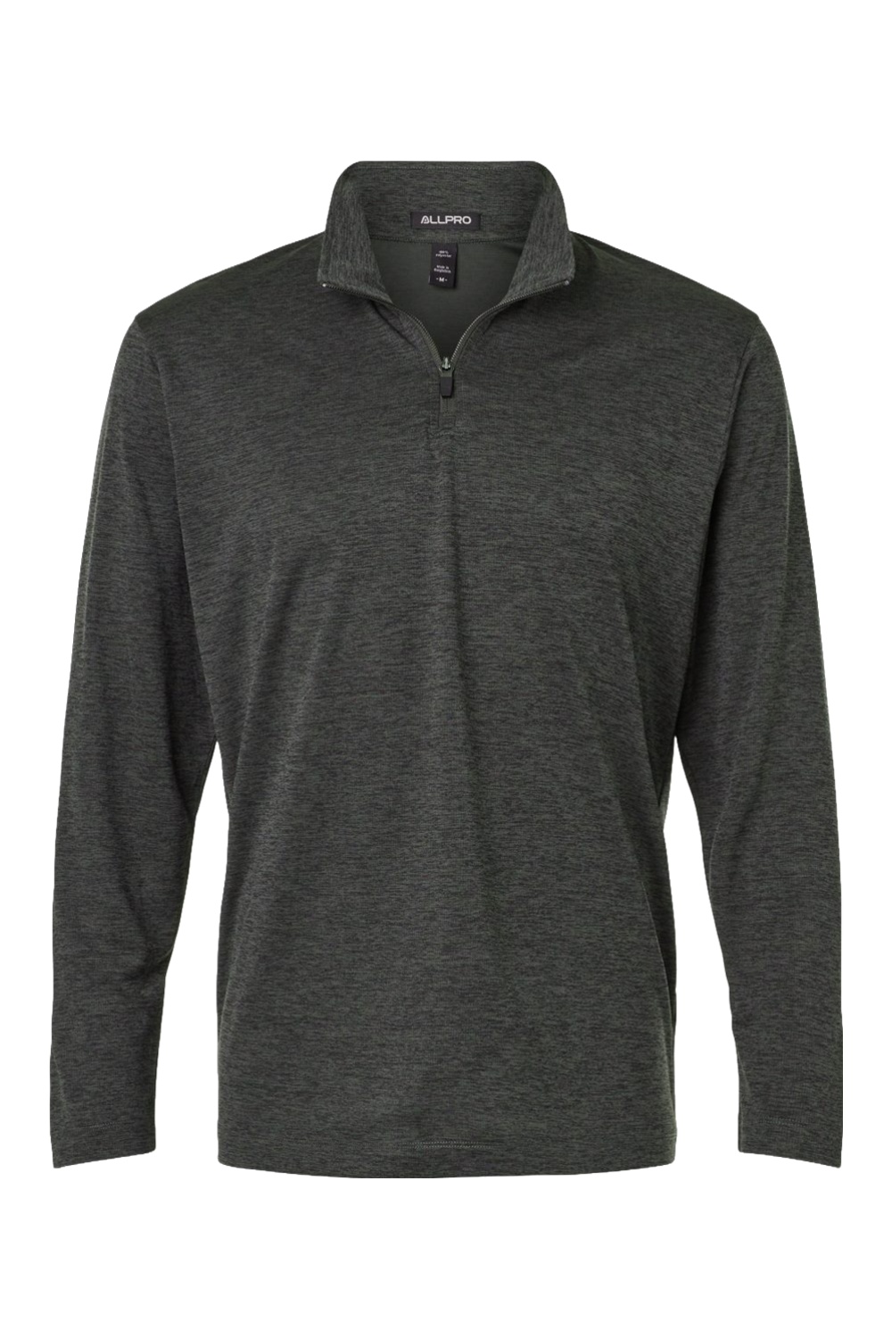 AllPro Men's Pro-Lock Performance Mélange Quarter-Zip Pullover