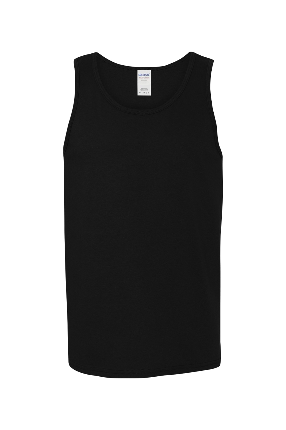 Gildan Heavy Cotton Tank Top in Black