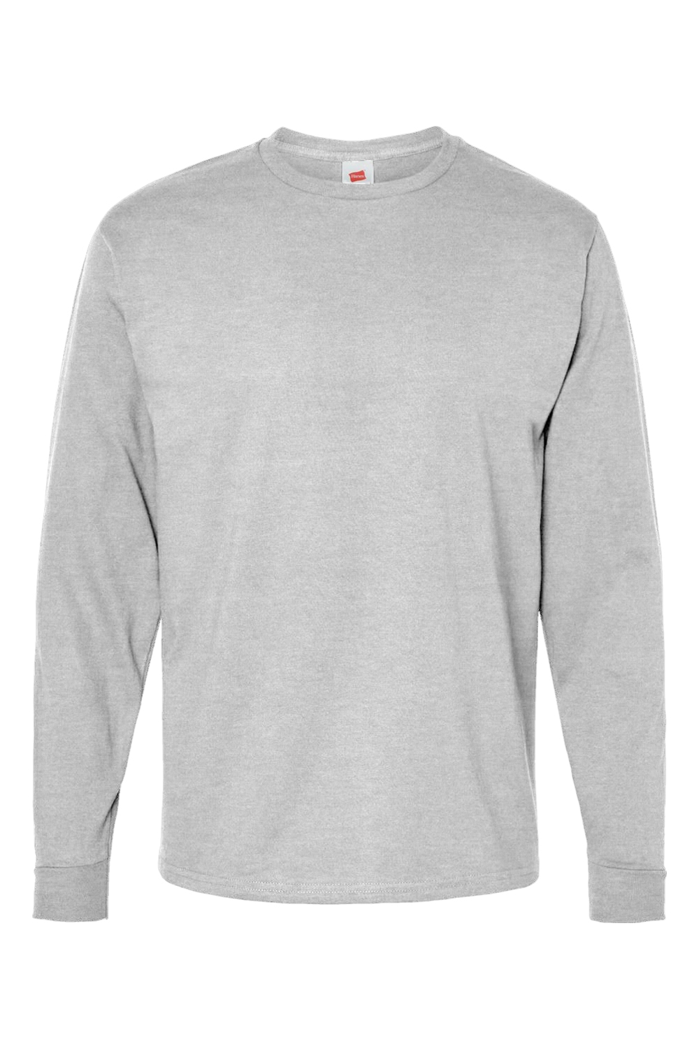 Hanes Essential-T Long Sleeve T-Shirt in Ash