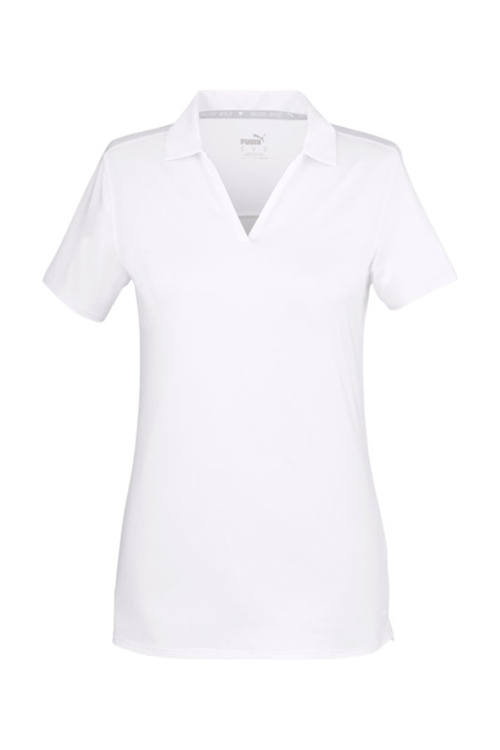 Puma Golf Ladies' Cloudspun Coast Polo in Bright White