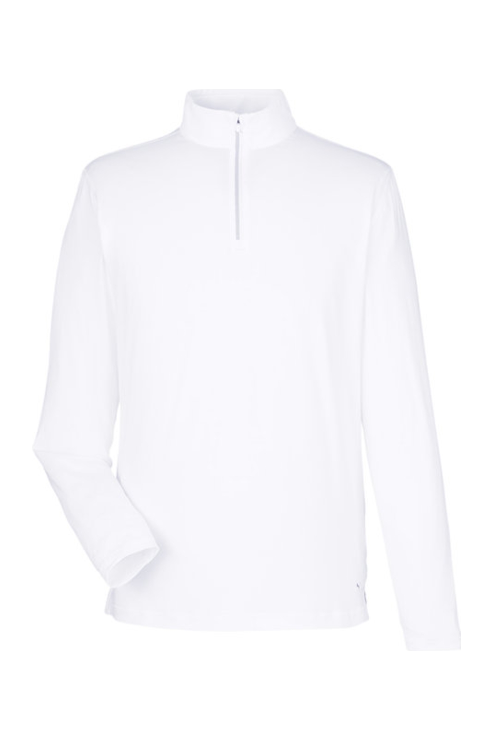 Puma Golf Men's You-V Quarter-Zip in Bright White