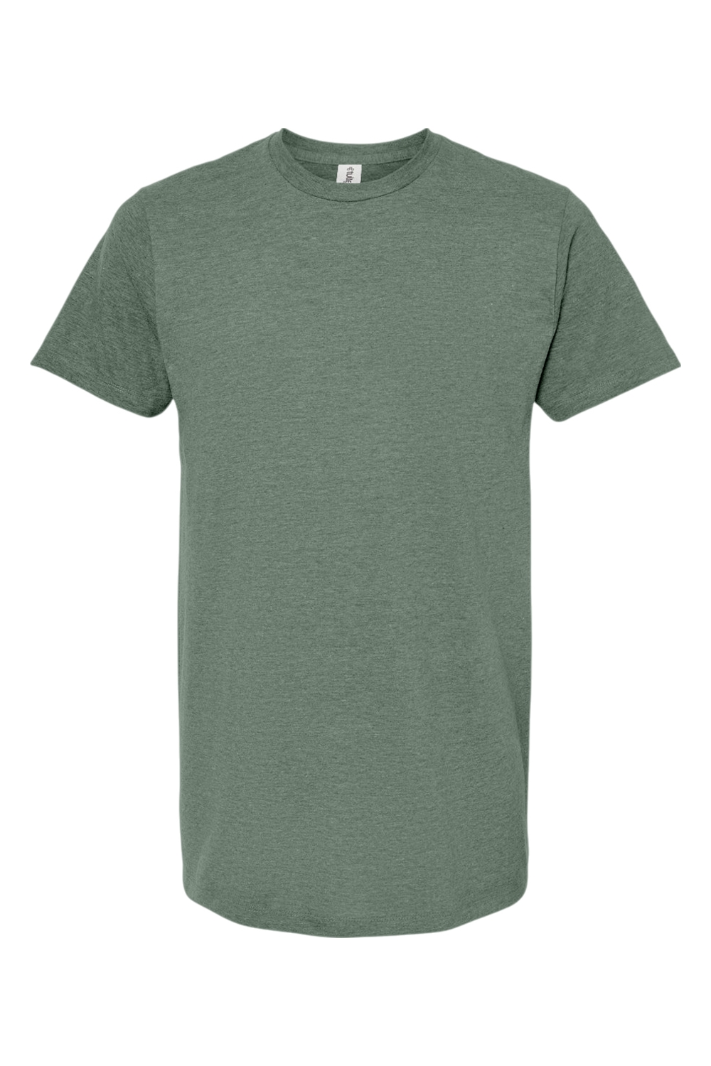Tultex Premium Cotton Blend T-Shirt in Agave Heather