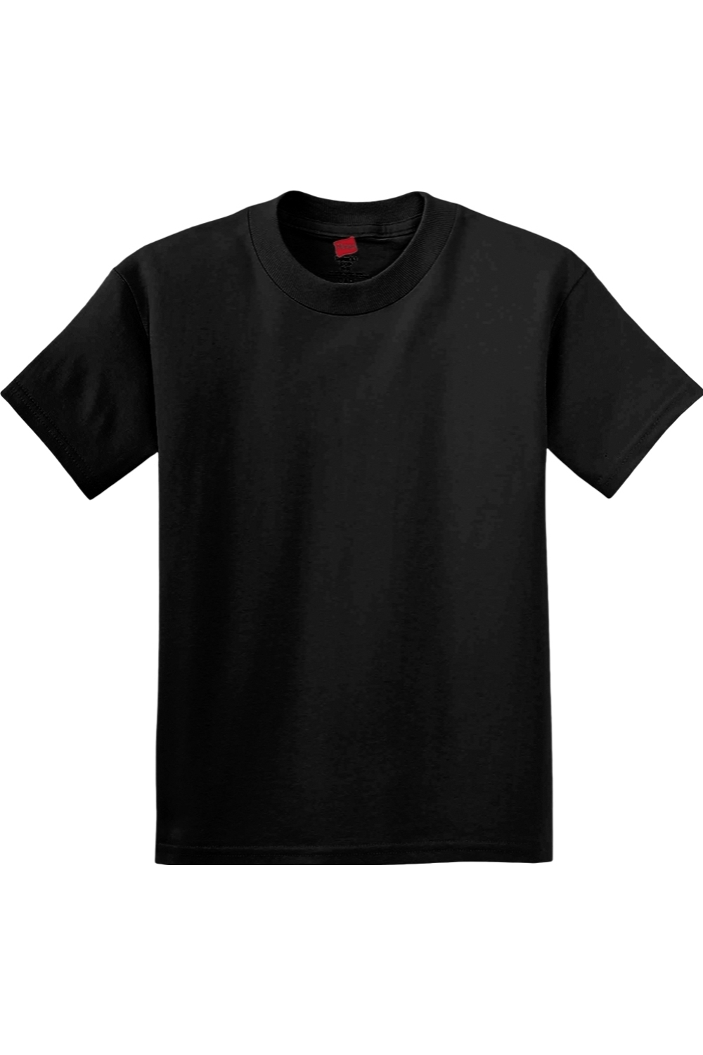 Hanes Authentic Youth T-Shirt in Black