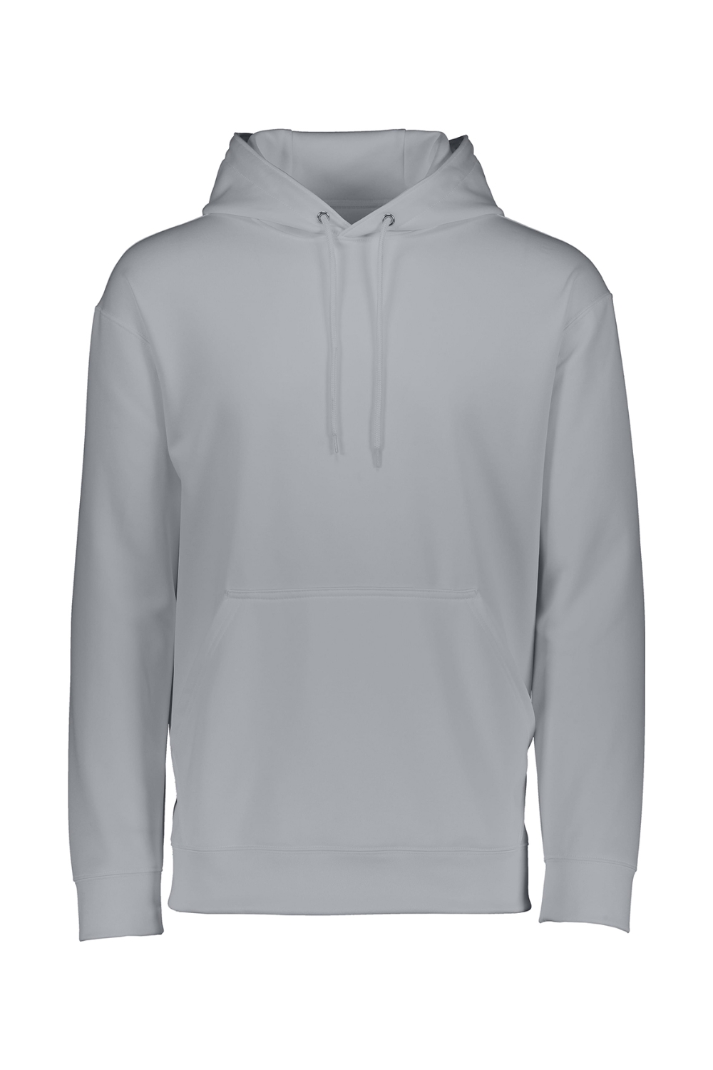 Augusta Sportswear Wicking Fleece Hooded Sweatshirt in Athletic Grey