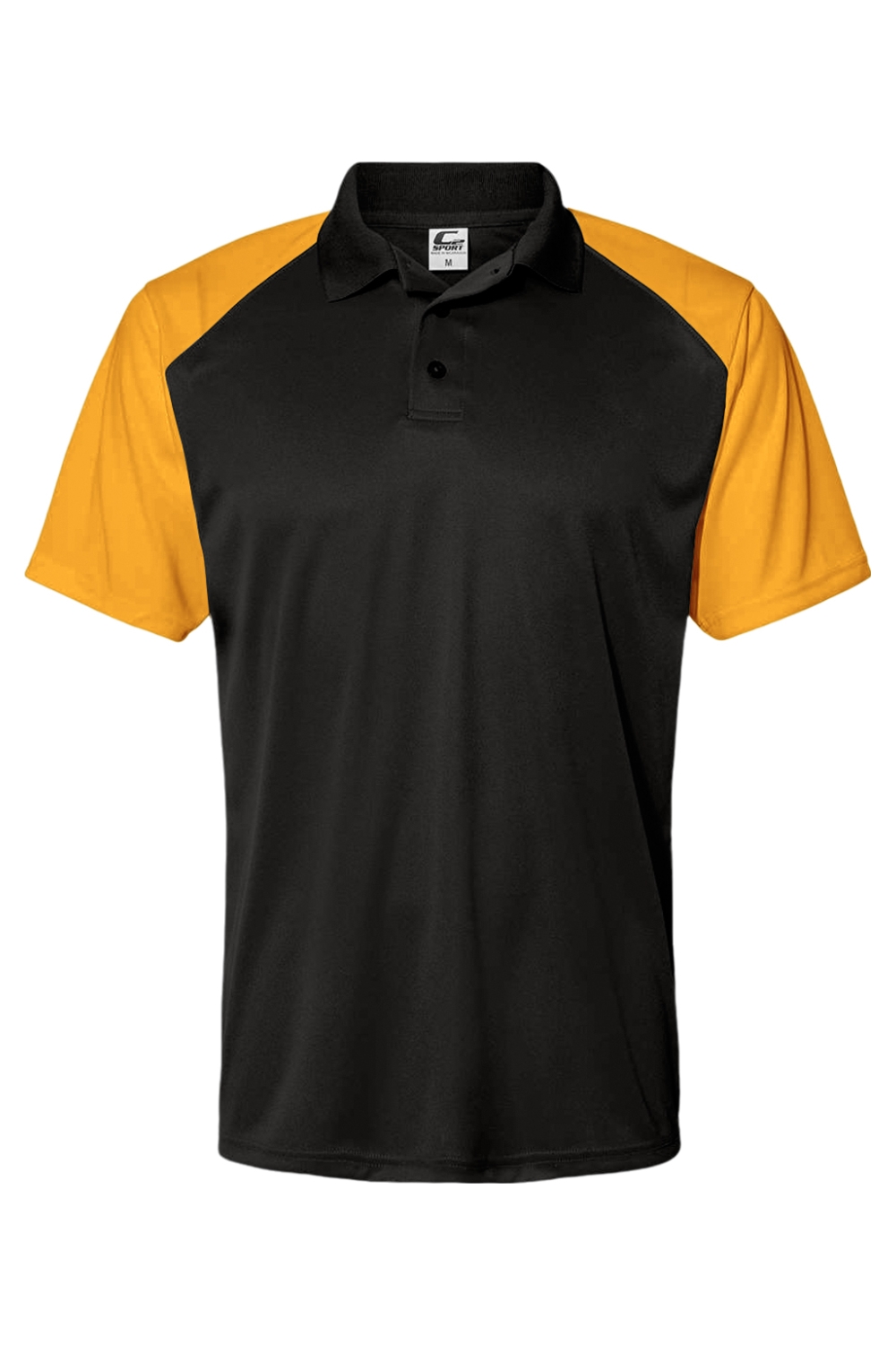 C2 Sport Sport Polo (590300) in Black/ Gold