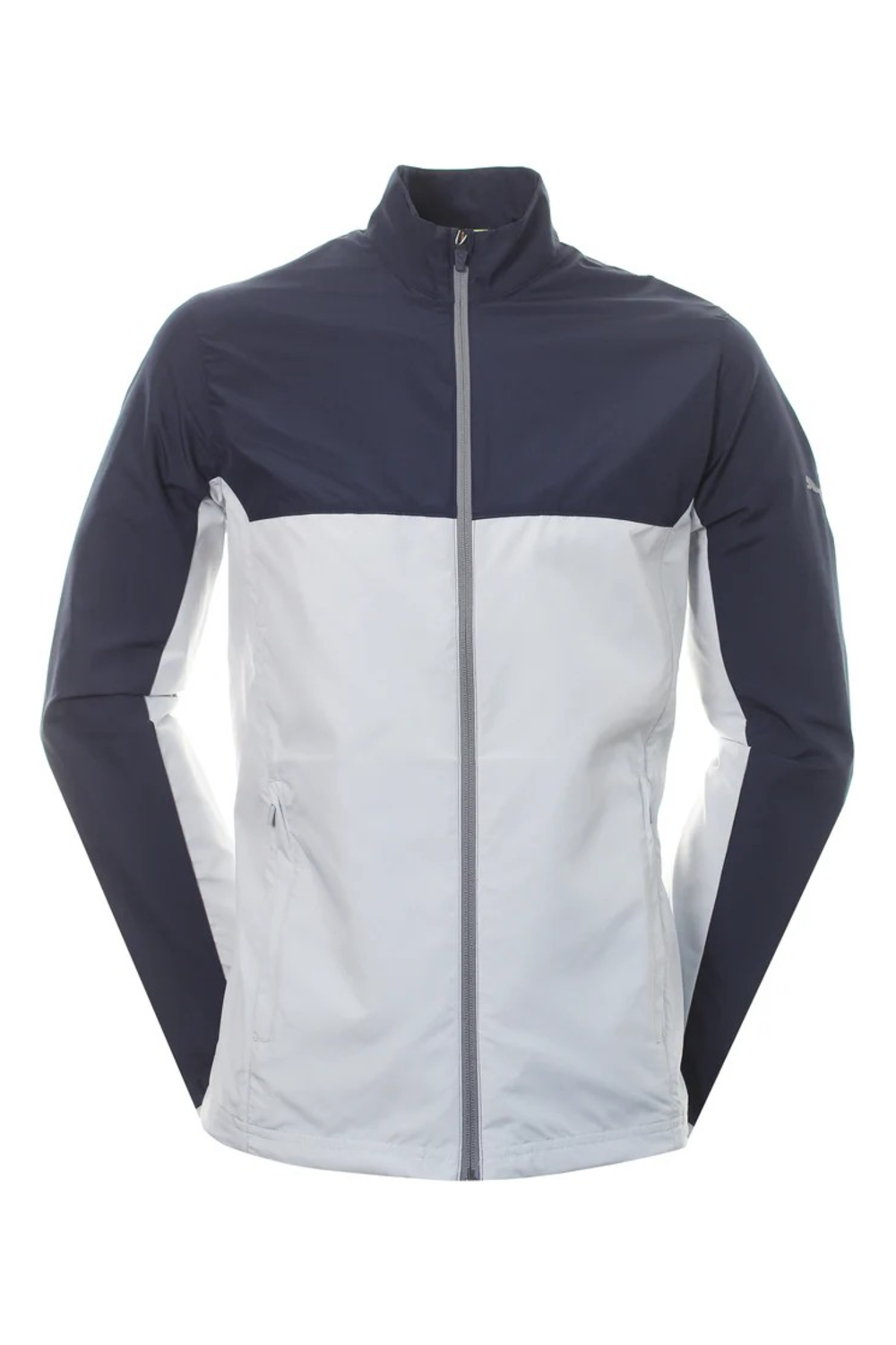 Puma Golf Men's 1st Mile Wind Jacket in Navy Blz / Hgh Rs