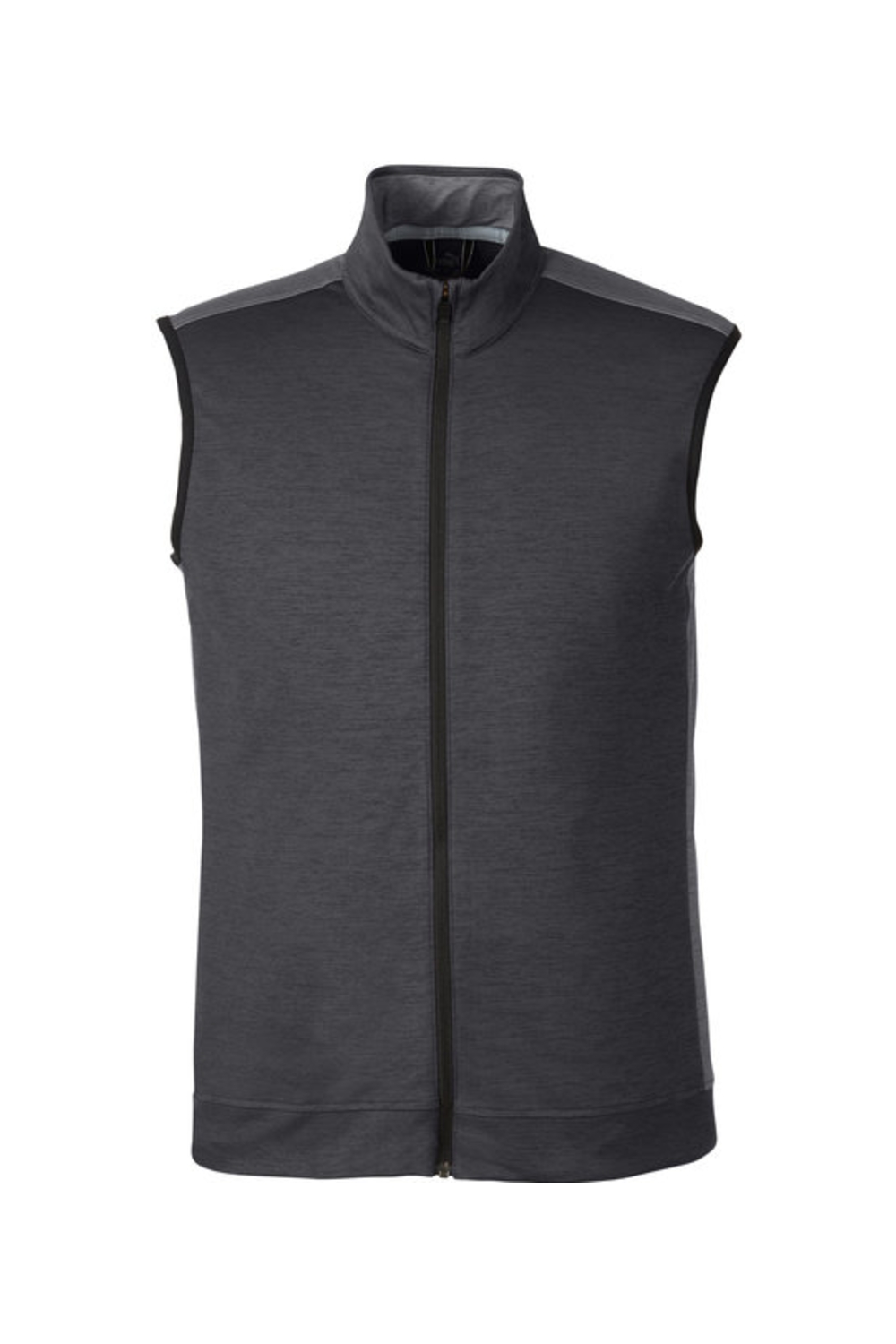 Puma Golf Men's T7 Cloudspun Vest in Pma Black H / Qt Sh