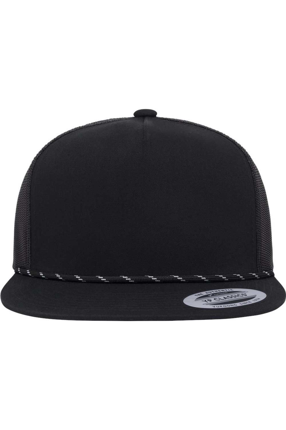 YP Classics Classic Five-Panel Trucker Rope Cap