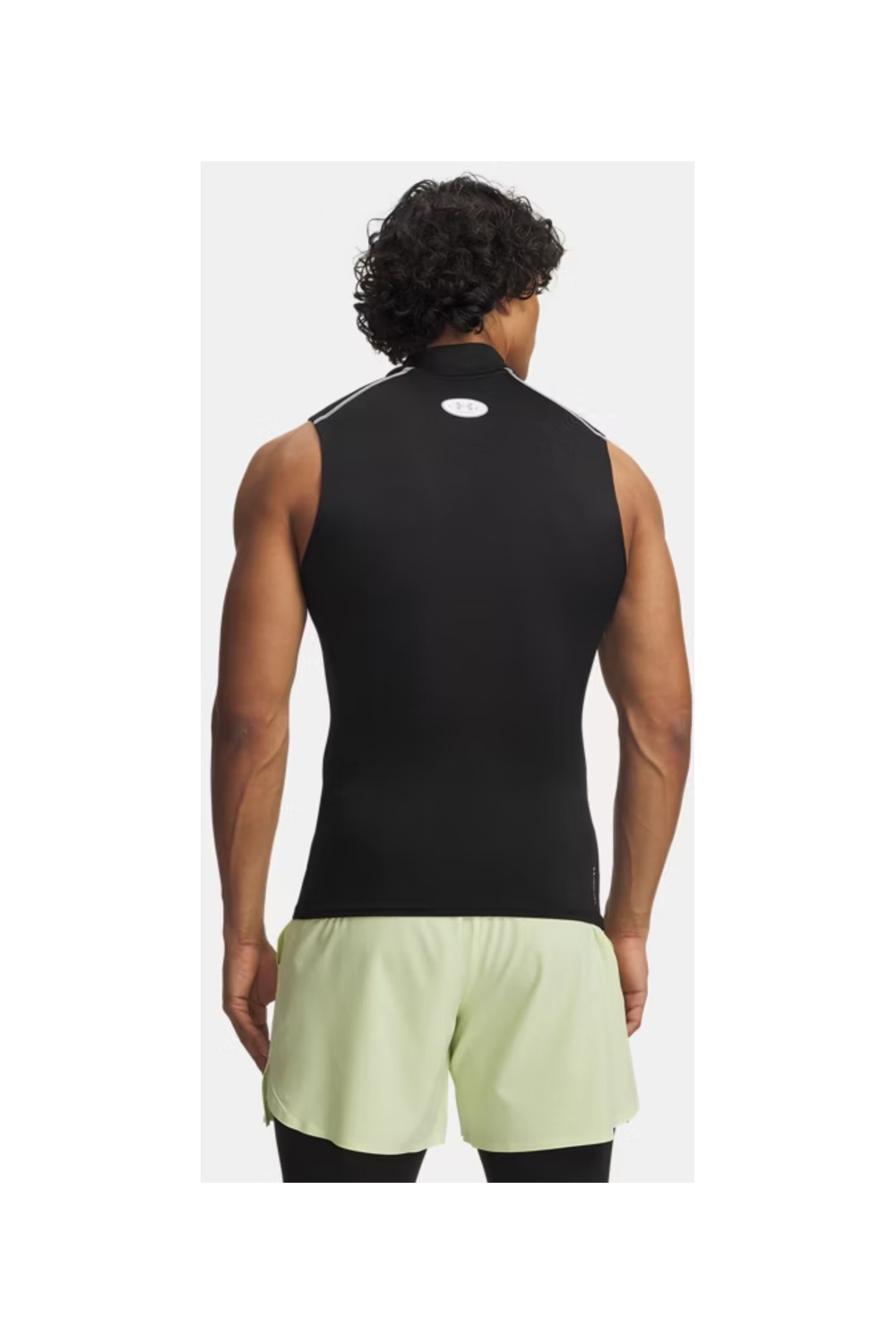 Under Armour Men's Heatgear Elite Compression Sleeveless Mock