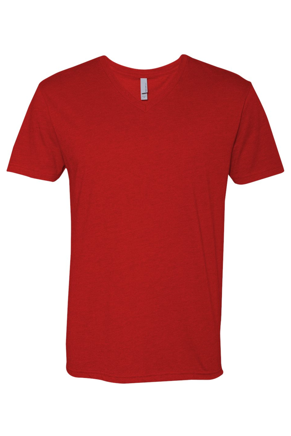 Next Level CVC Short Sleeve V in Red