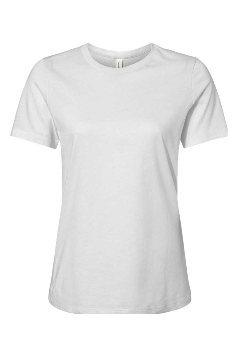 Bella + Canvas Women’s Relaxed Jersey Short Sleeve Tee in White