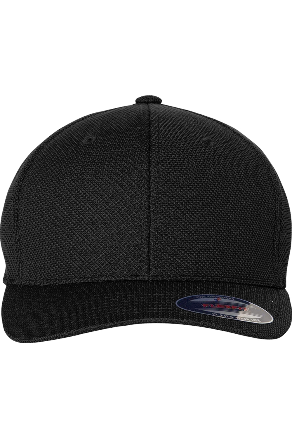 Flexfit Cool & Dry Piqué Mesh Cap in Black