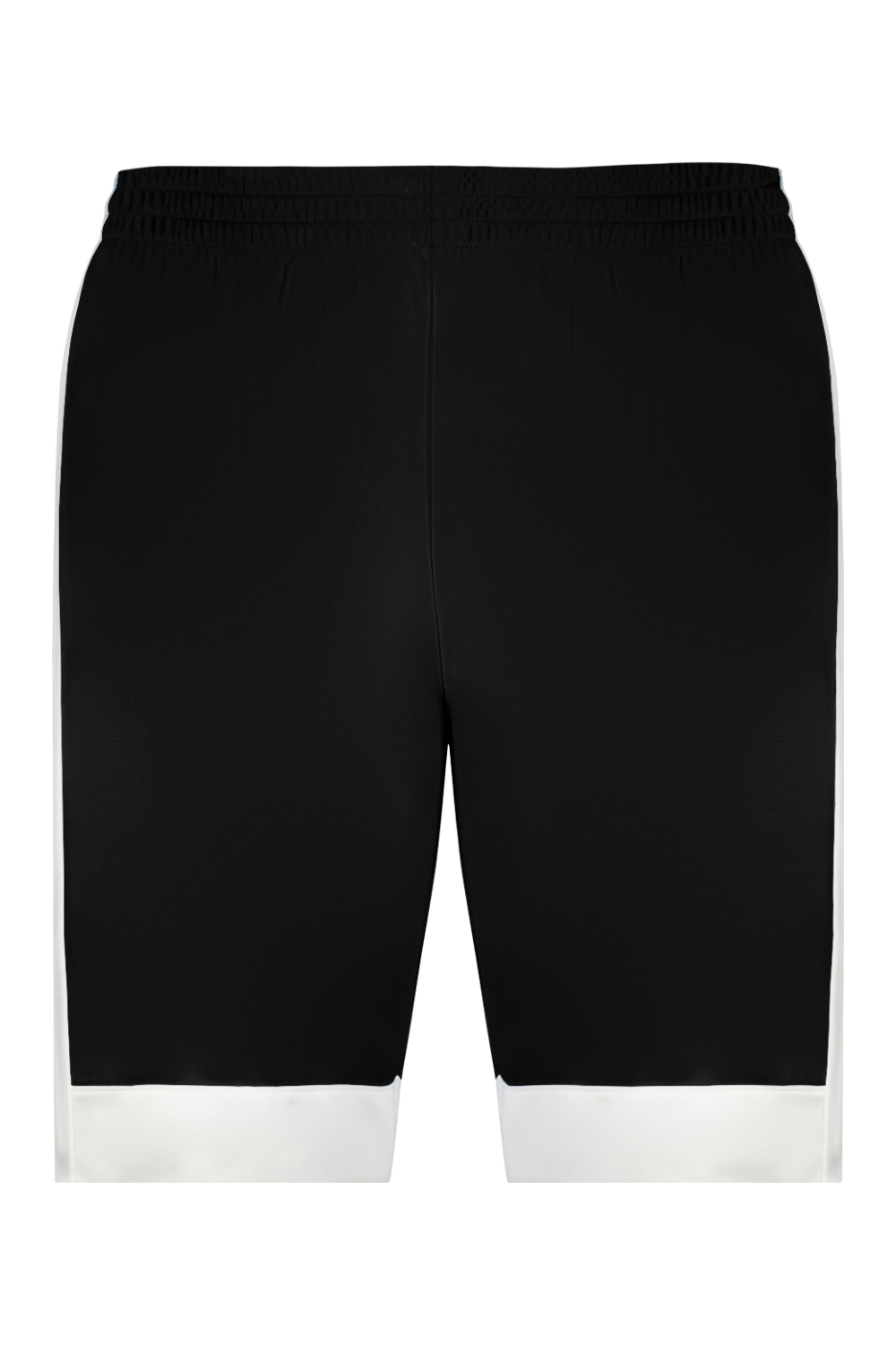 Augusta Sportswear Match-Up Basketball Shorts in Black/ White