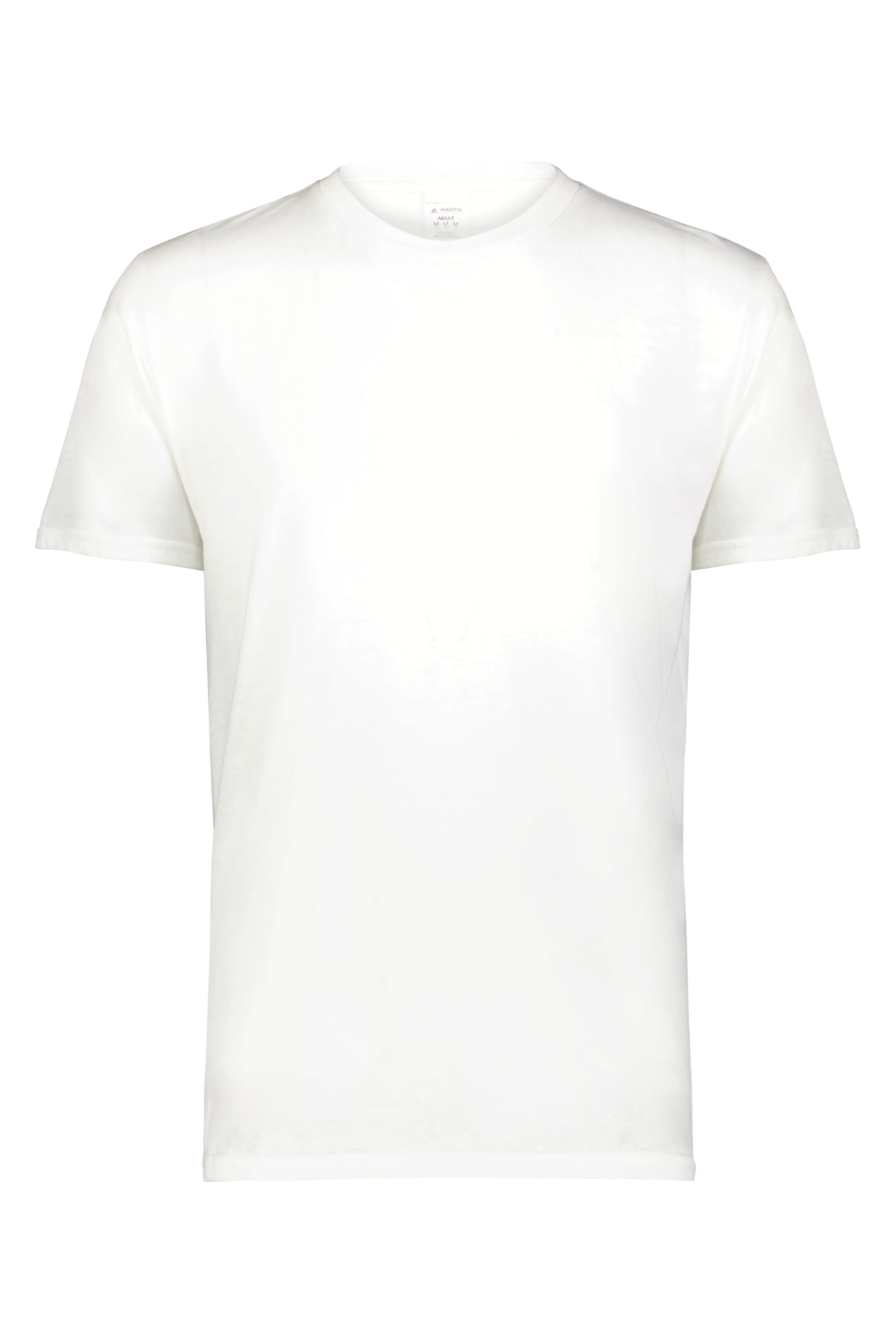 Augusta All-Day Core Basic Tri-Blend Tee in White