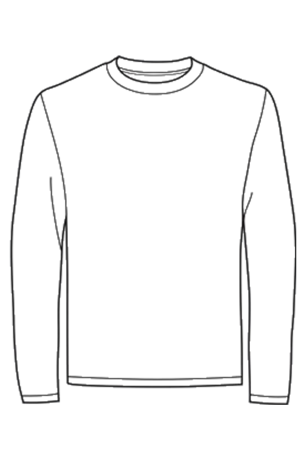 Smart Blanks Adult Premium 9oz Crew Sweatshirt in Black