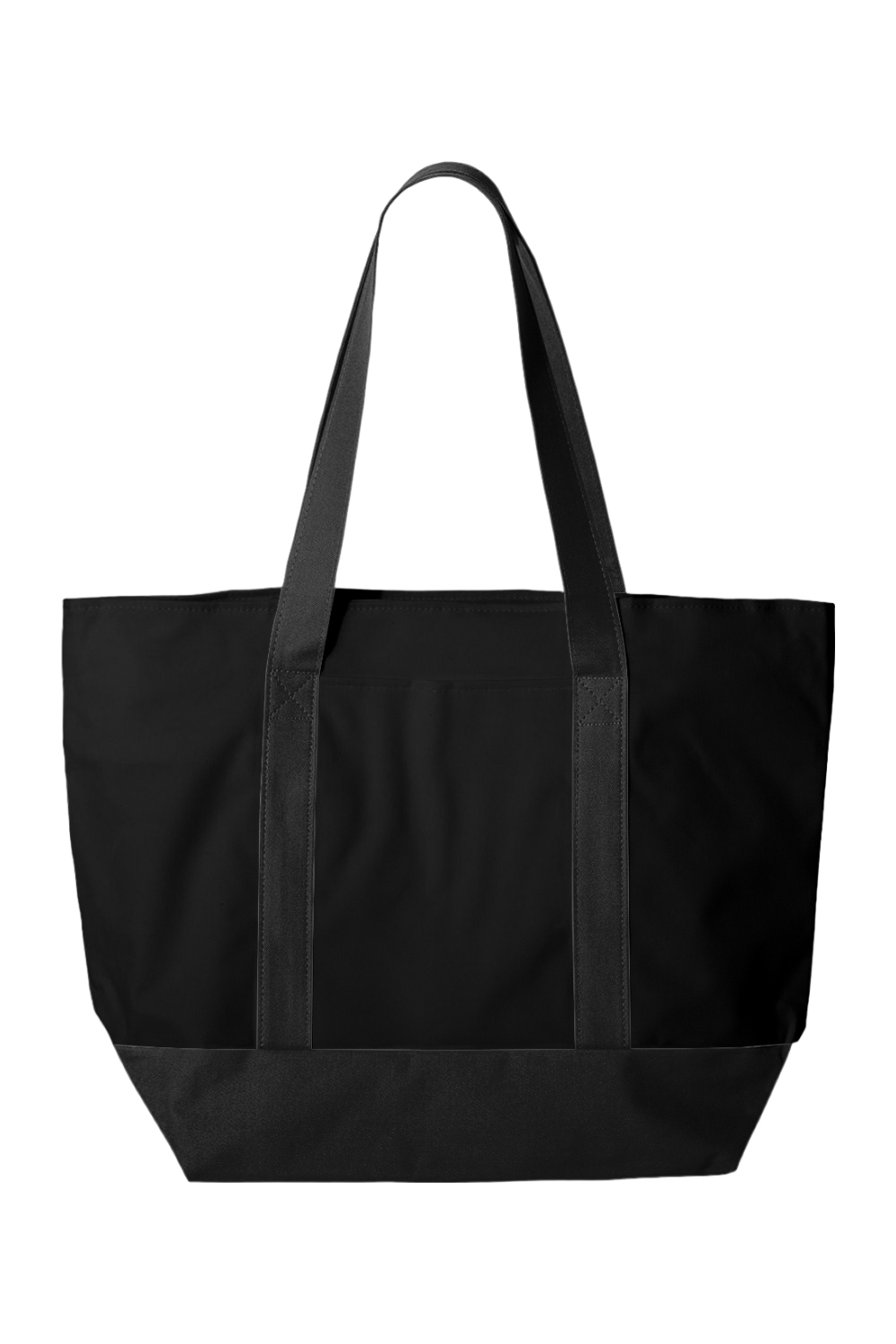 Liberty Bags Bay View Giant Zippered Boat Tote in Black