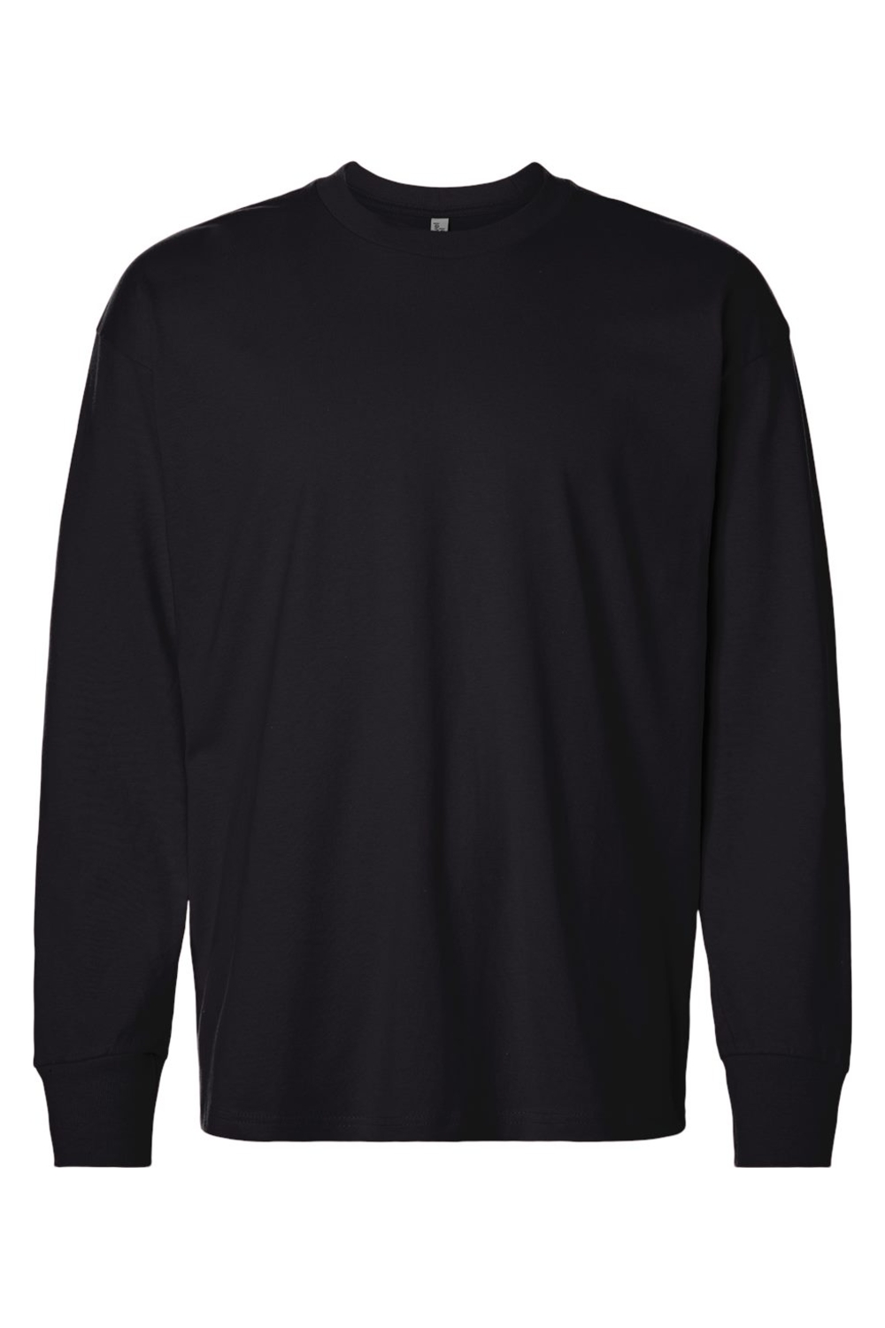 Next Level Heavyweight Long Sleeve T-Shirt in Black