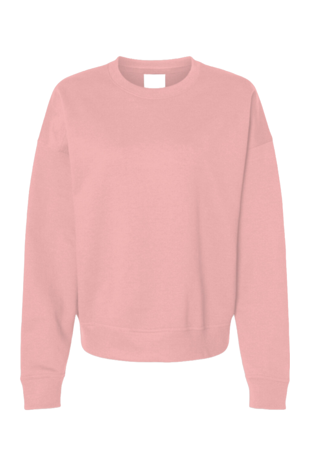 Drop Ship Bayside Women's USA-Made Fleece Crewneck Sweatshirt
