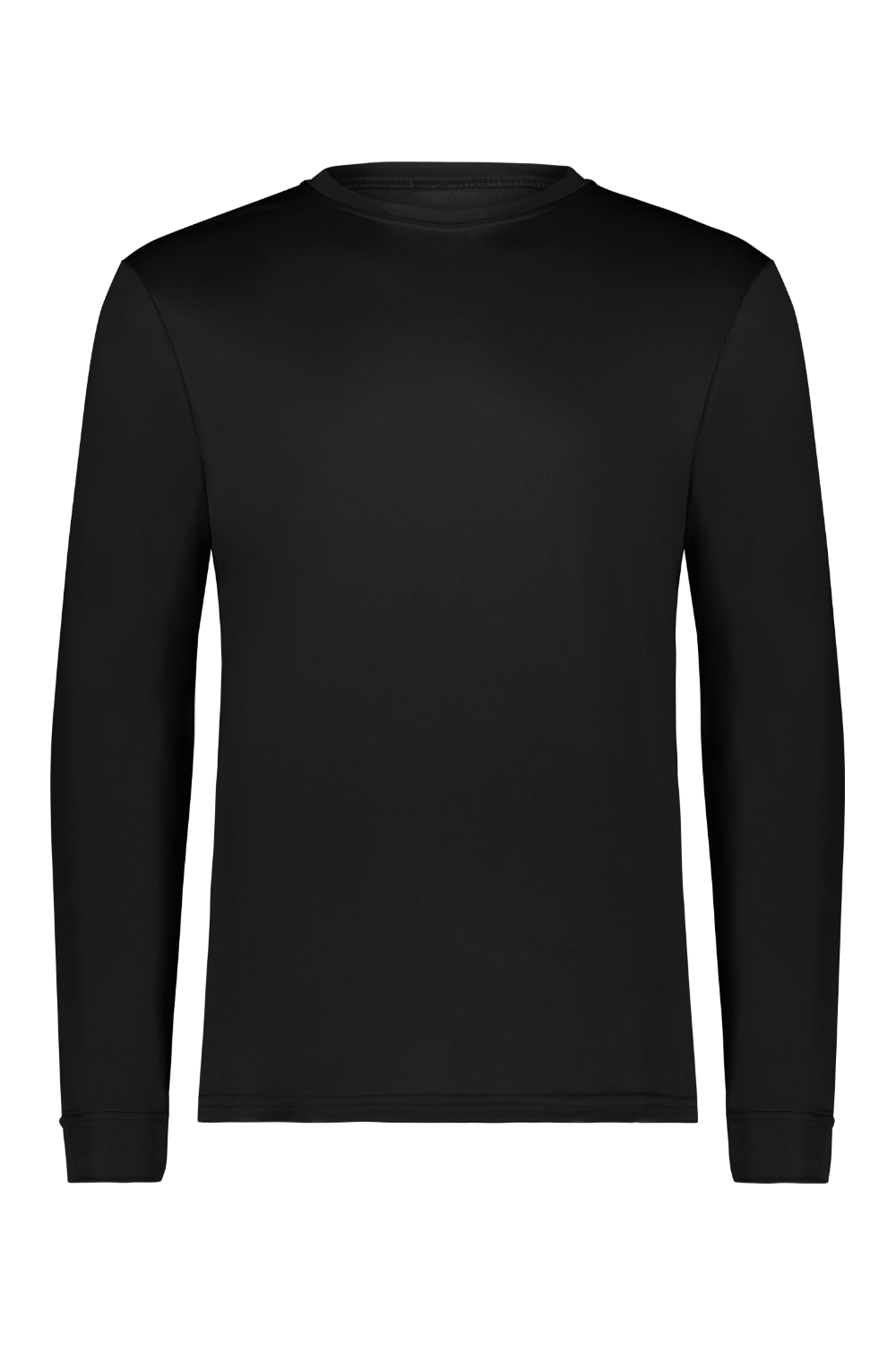 Augusta NexGen Wicking Long Sleeve Tee in Black