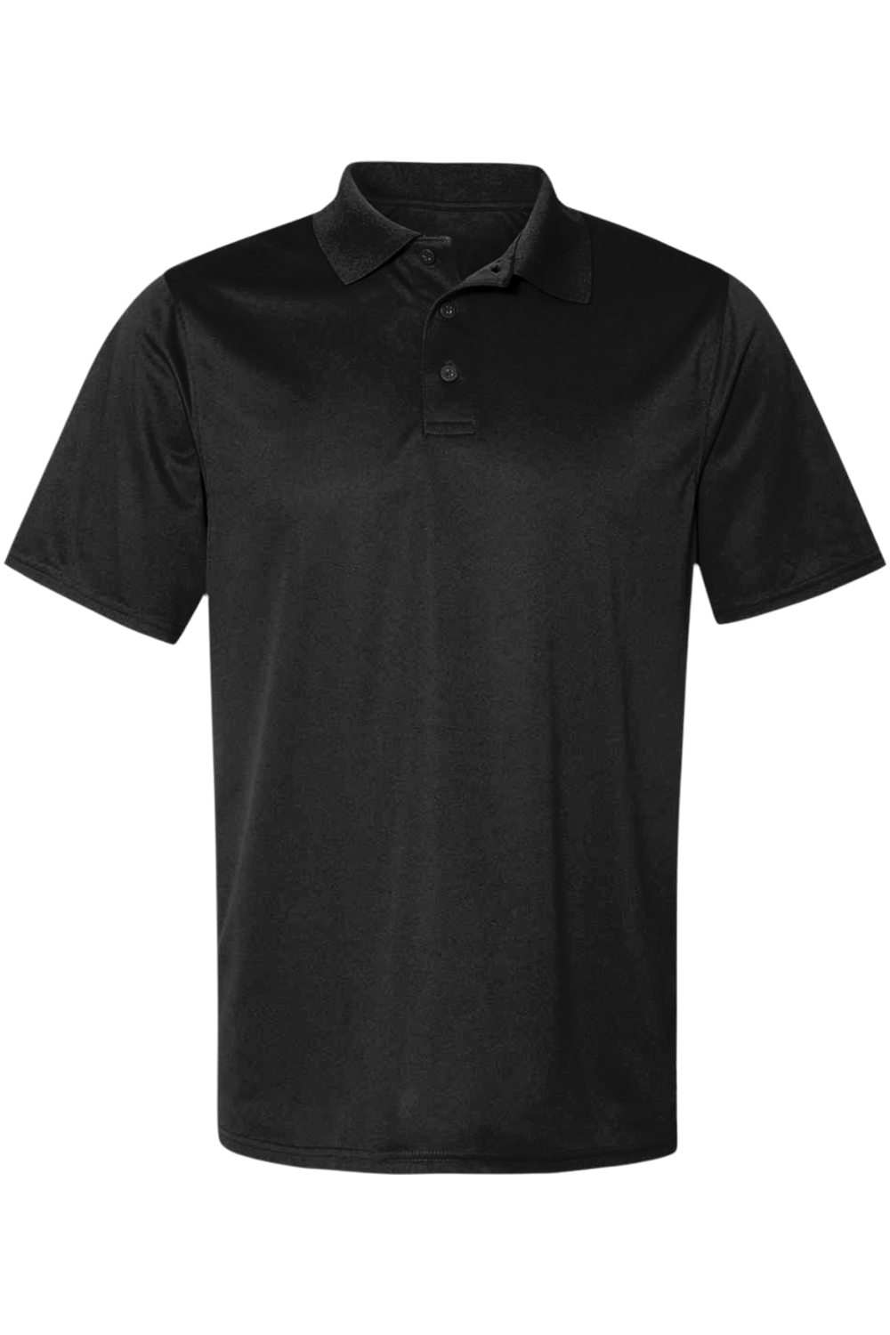 Russell Athletic Essential Short Sleeve Polo in Black