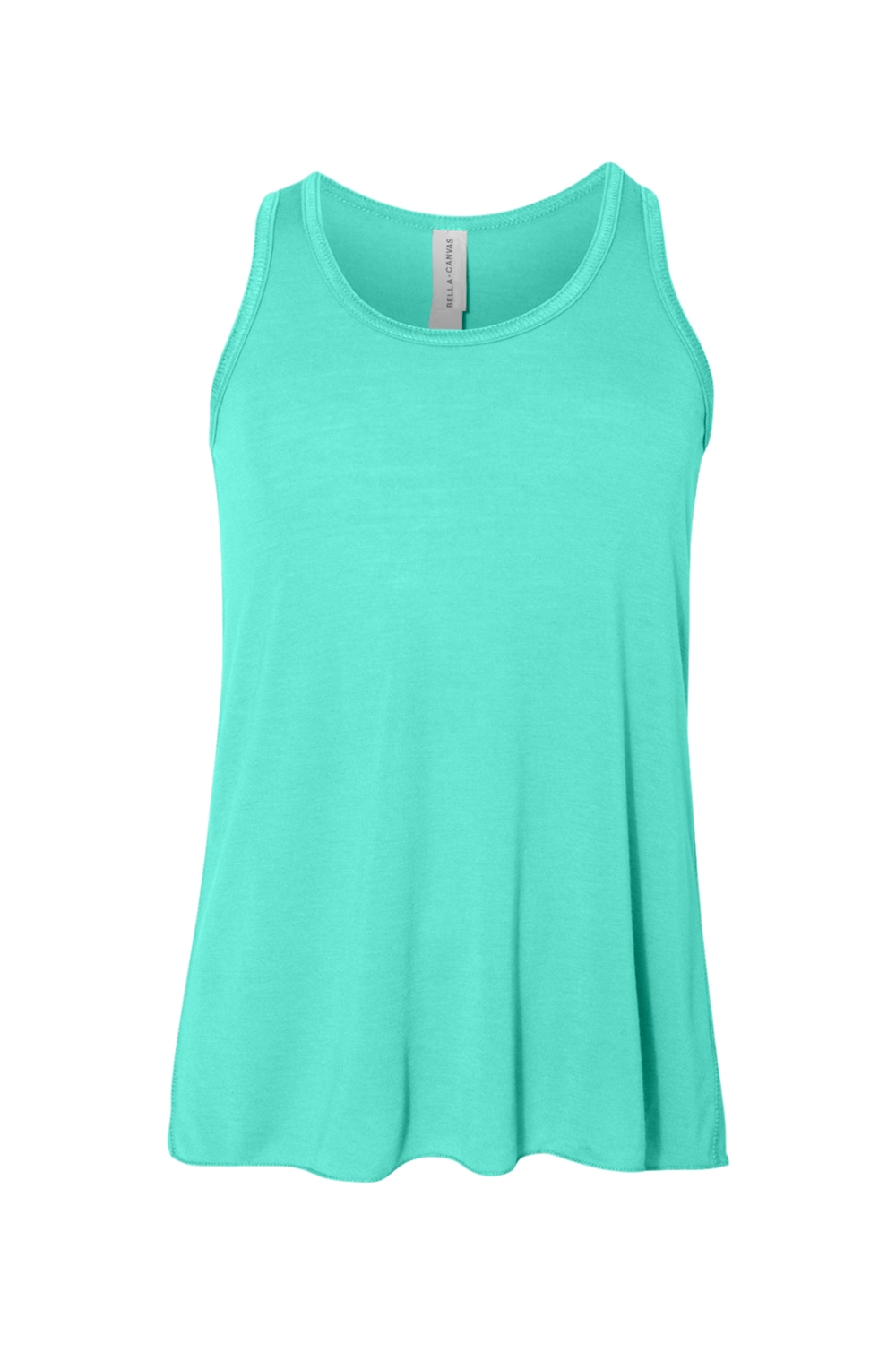 BELLA + CANVAS Youth Flowy Racerback Tank in Teal