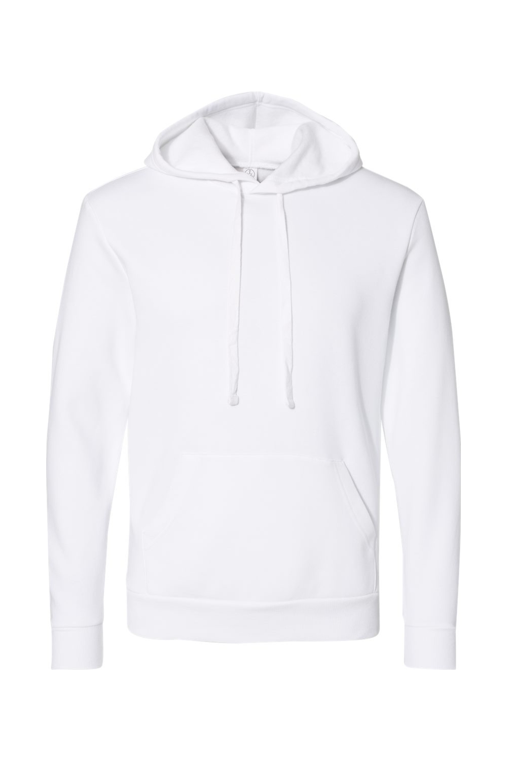 Alternative Eco-Cozy Fleece Pullover Hoodie in White