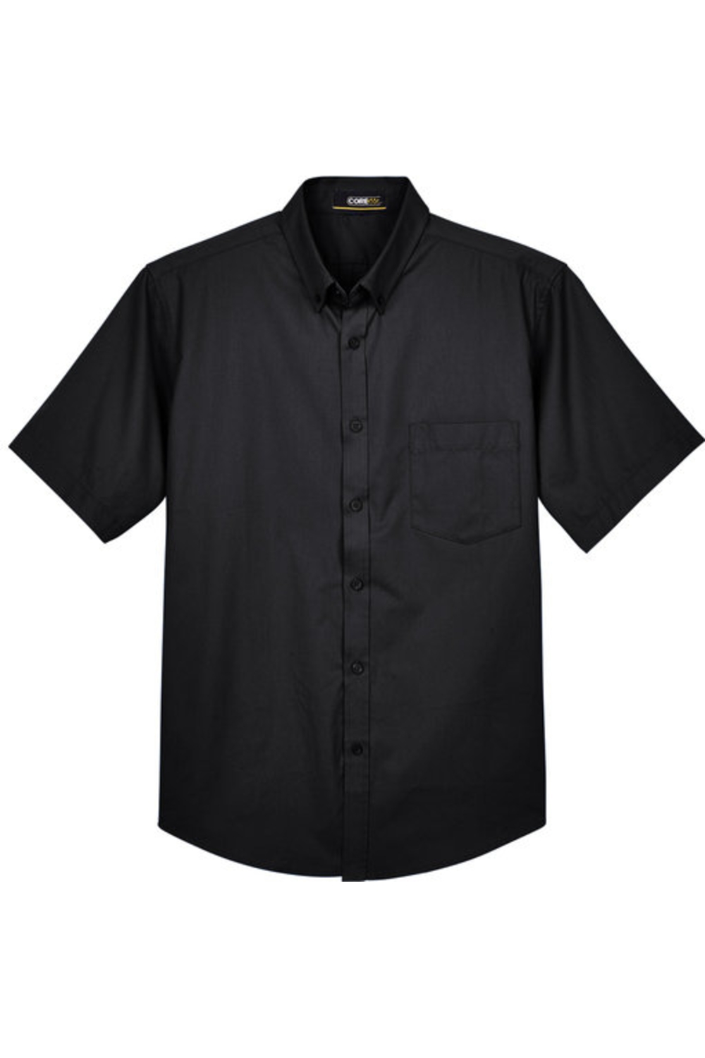 Core365 Men's Optimum Short-Sleeve Twill Shirt