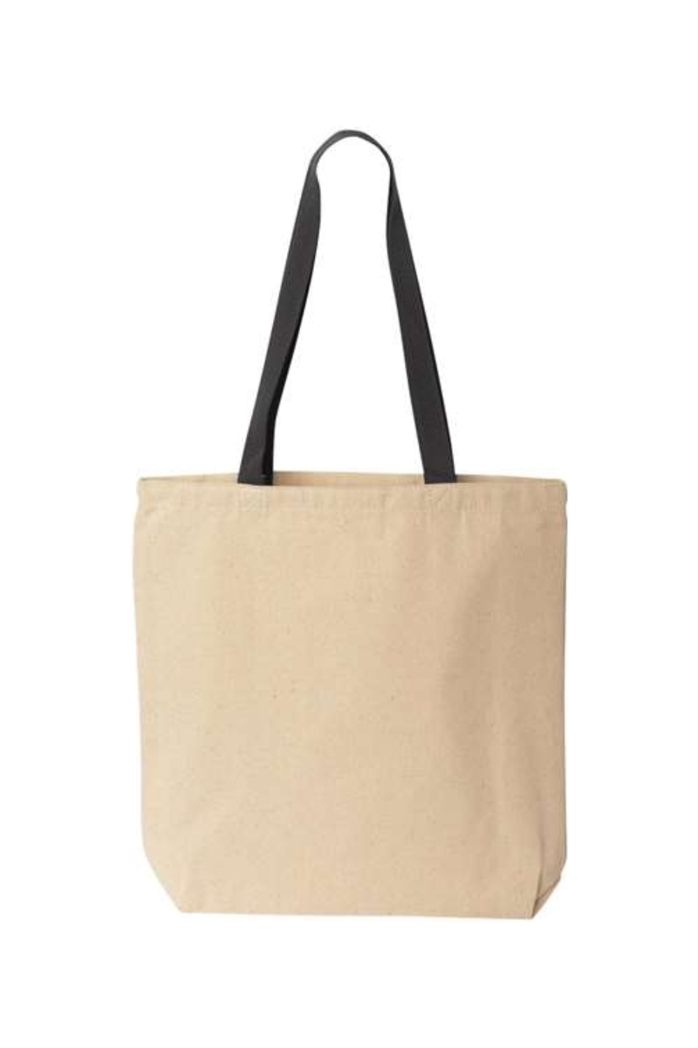 Liberty Bags Natural Tote with Contrast-Color Handles