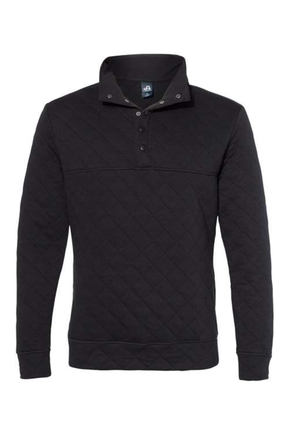 J. America Quilted Snap Pullover