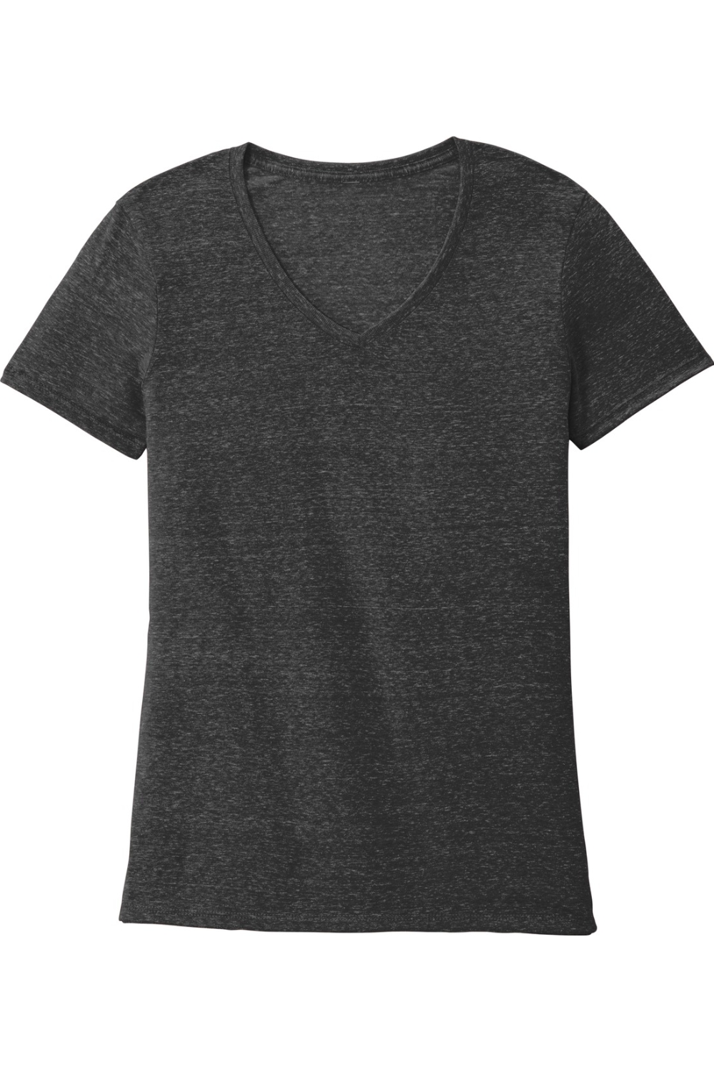 Jerzees Women's Snow Heather Jersey V-Neck T-Shirt