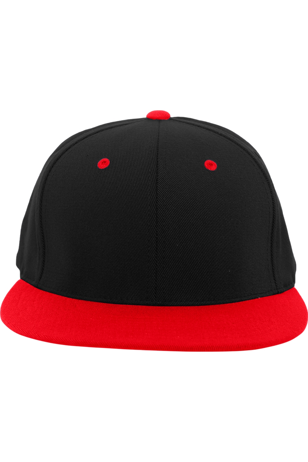 Pacific Headwear A/C² Performance D-Series PacFlex Cap in Black/ Red