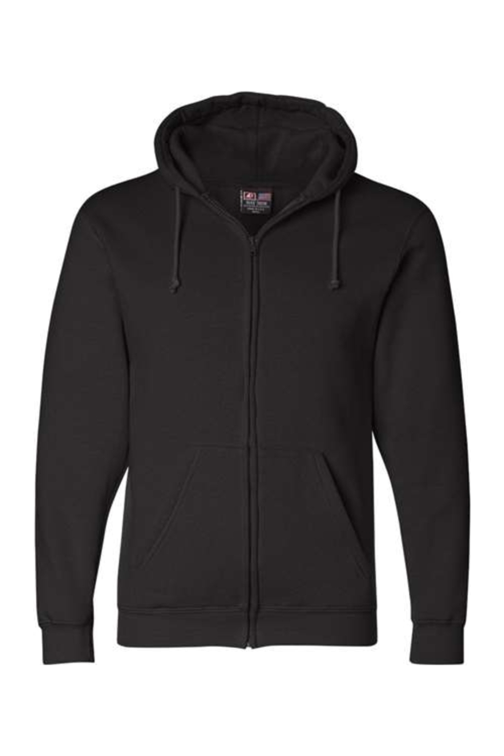 Bayside USA-Made Full-Zip Hooded Sweatshirt
