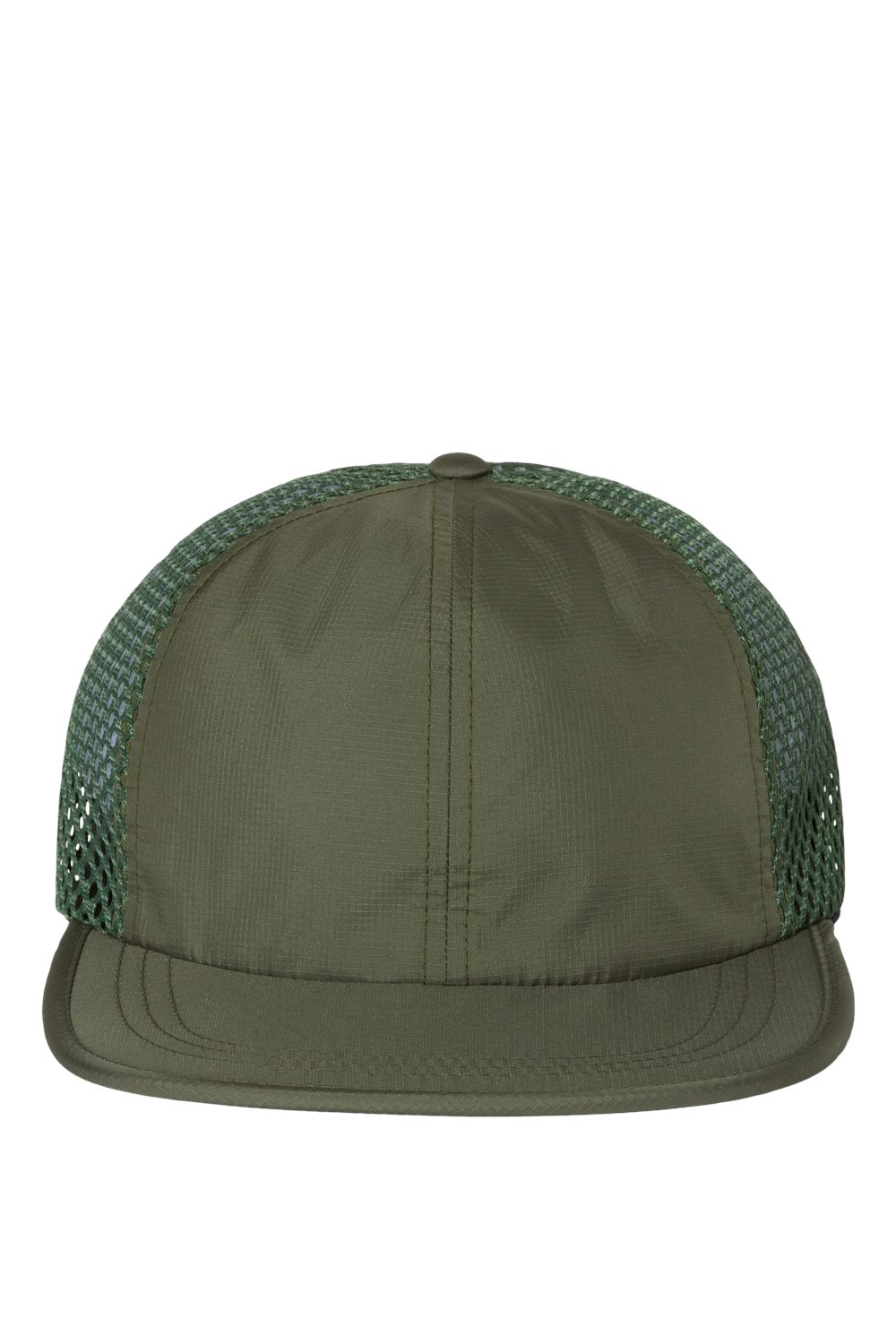 Richardson Rogue Wide Set Mesh Cap in Olive