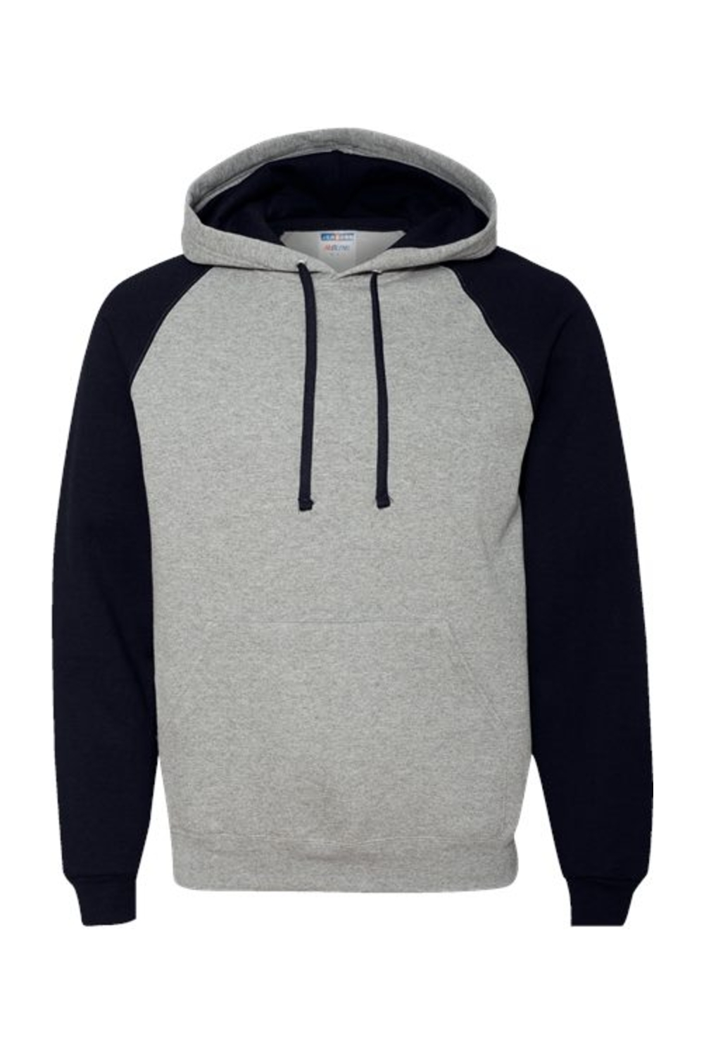 Jerzees Nublend Colorblocked Raglan Hooded Sweatshirt