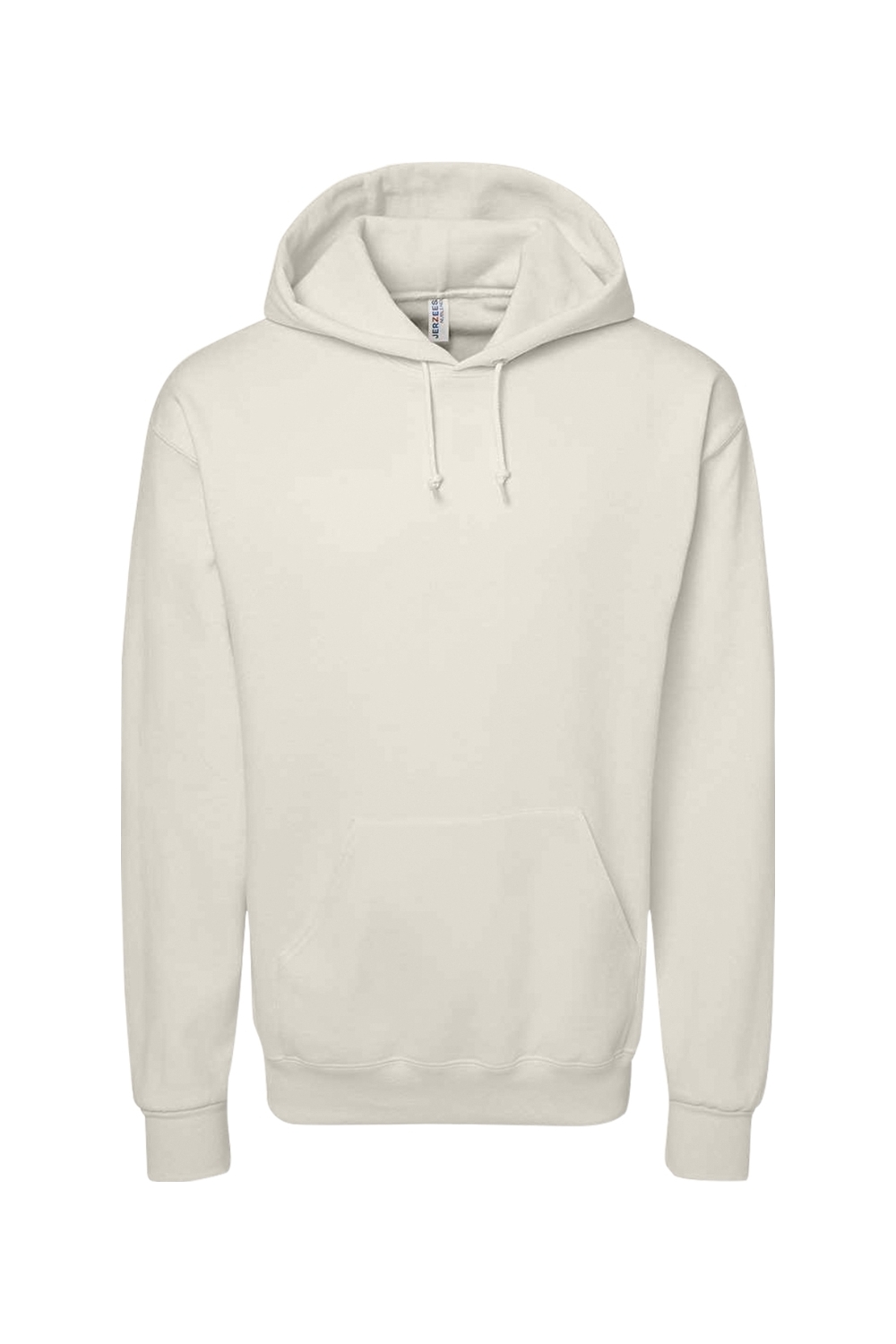 Jerzees Blend Hooded Sweatshirt in Sweet Cream Heather