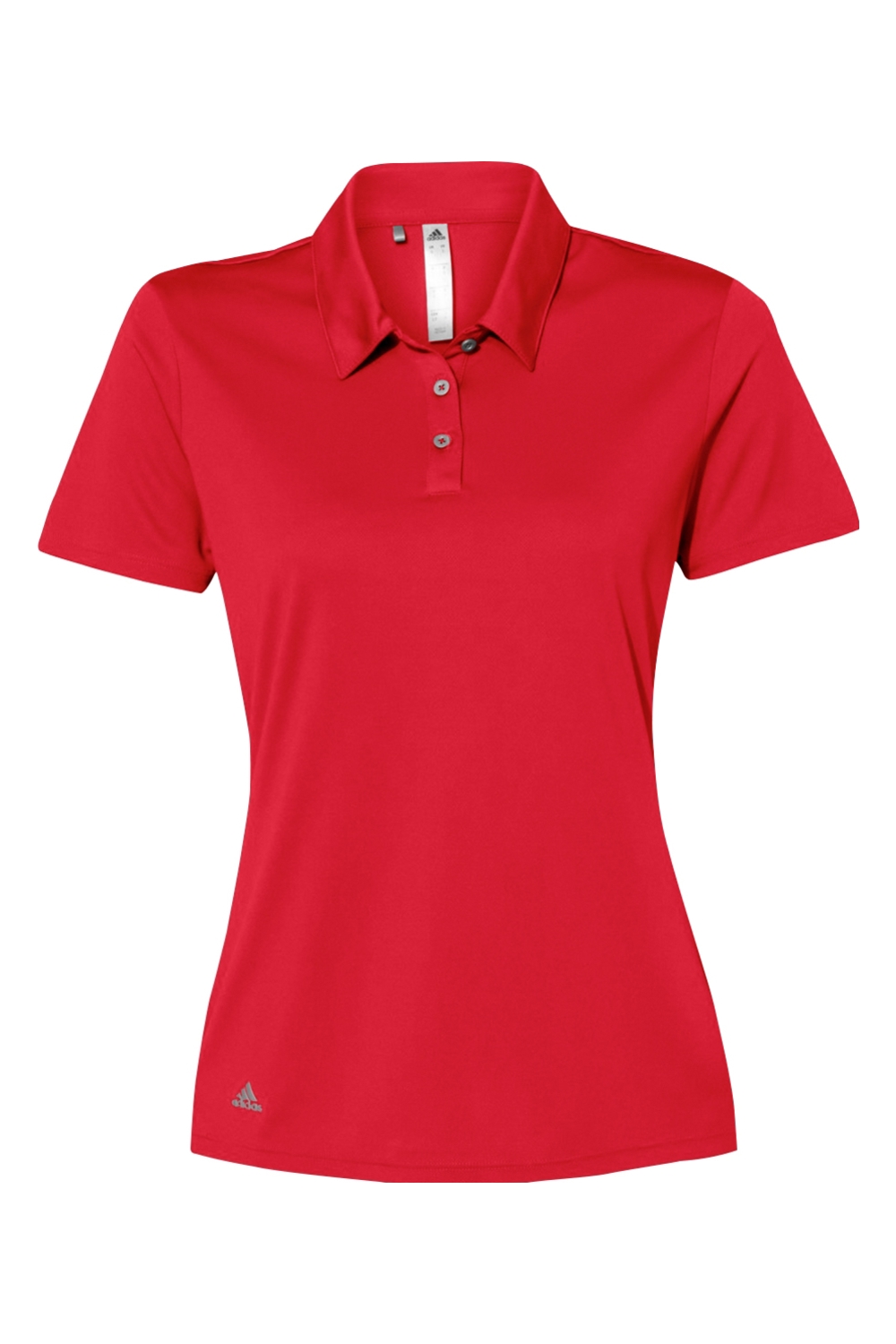 Adidas Women's Performance Polo in Collegiate Red