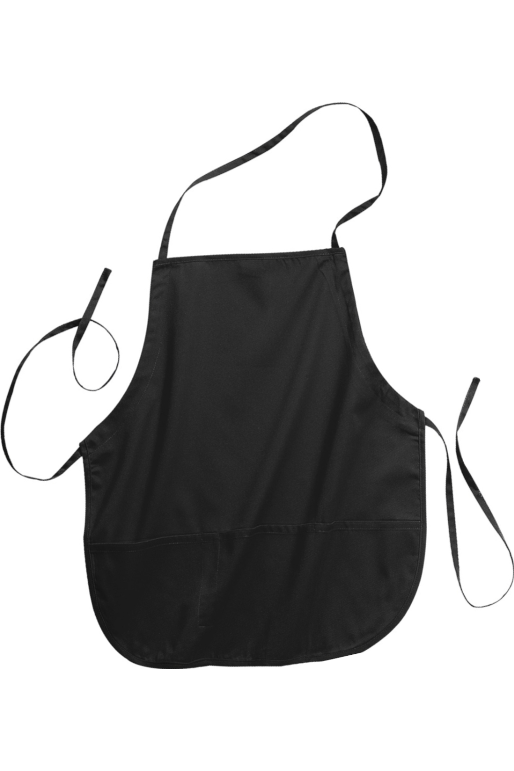 Port Authority Medium-Length Apron in Black