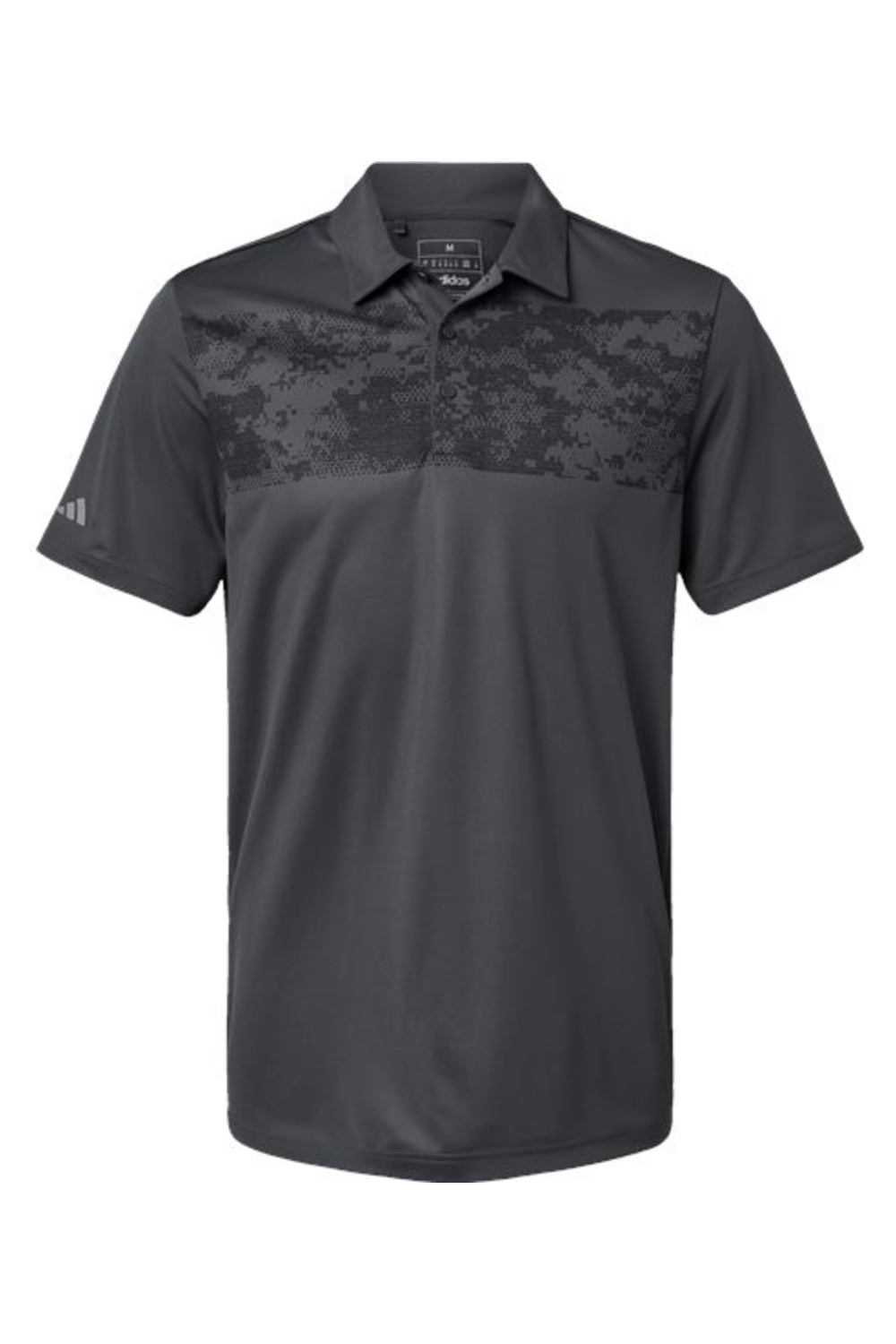 Adidas Men's Camo Chest Print Polo