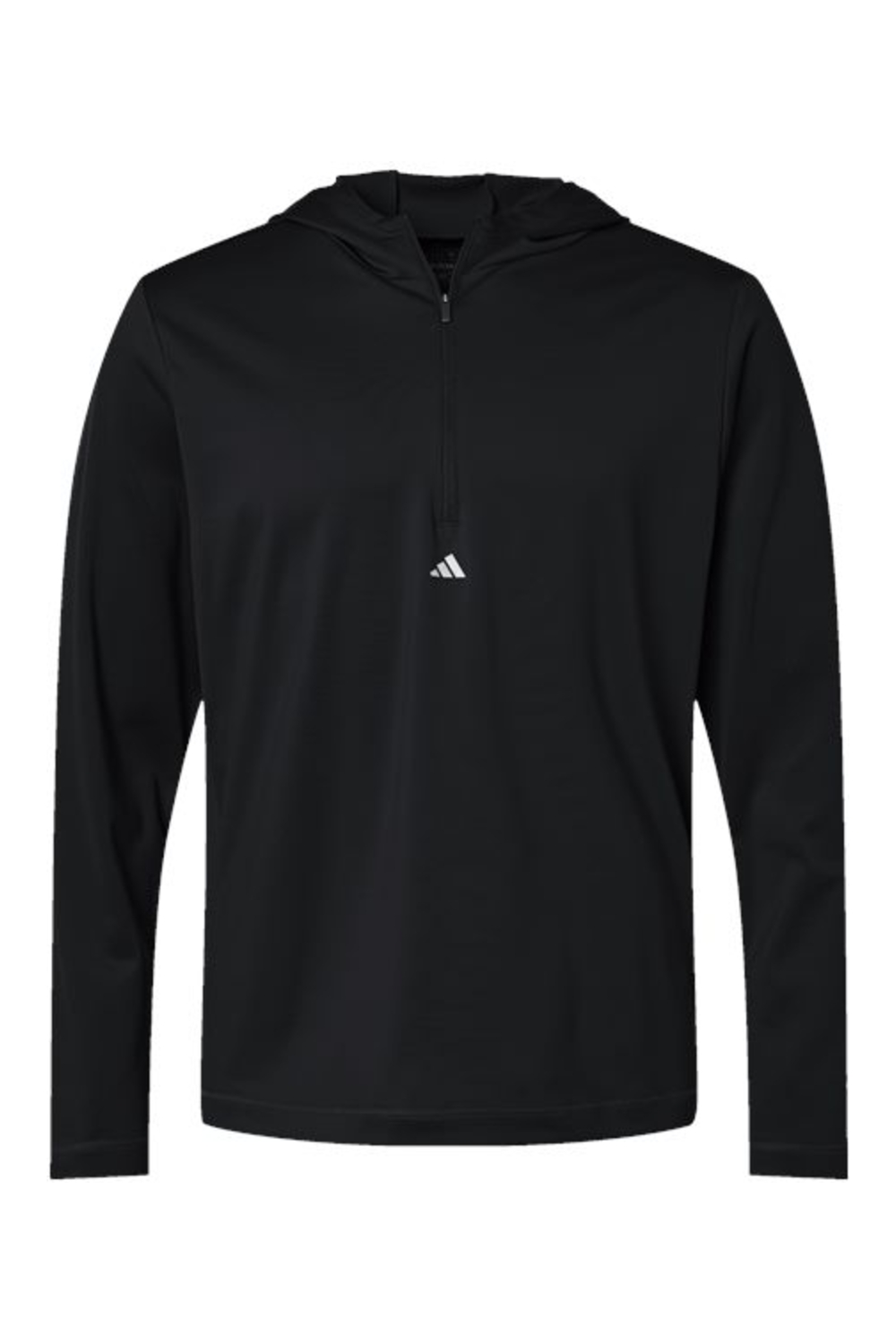 Adidas Lightweight Performance Quarter-Zip Hooded Pullover