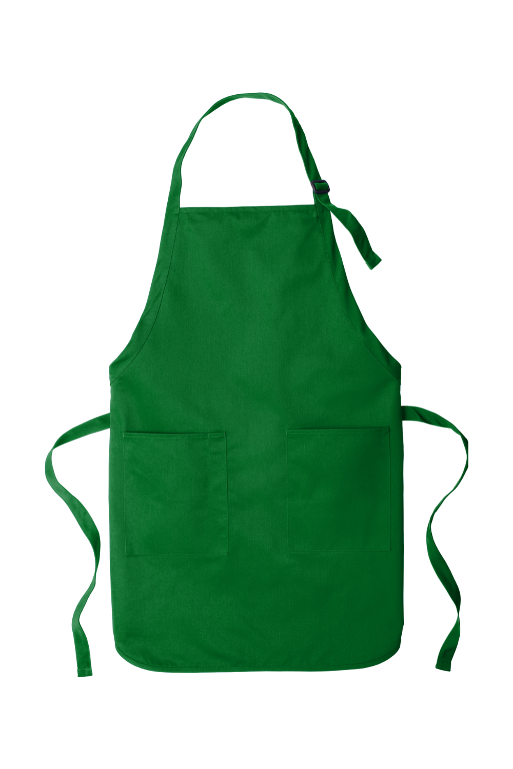 Port Authority Full-Length Two-Pocket Bib Apron in Kelly Green