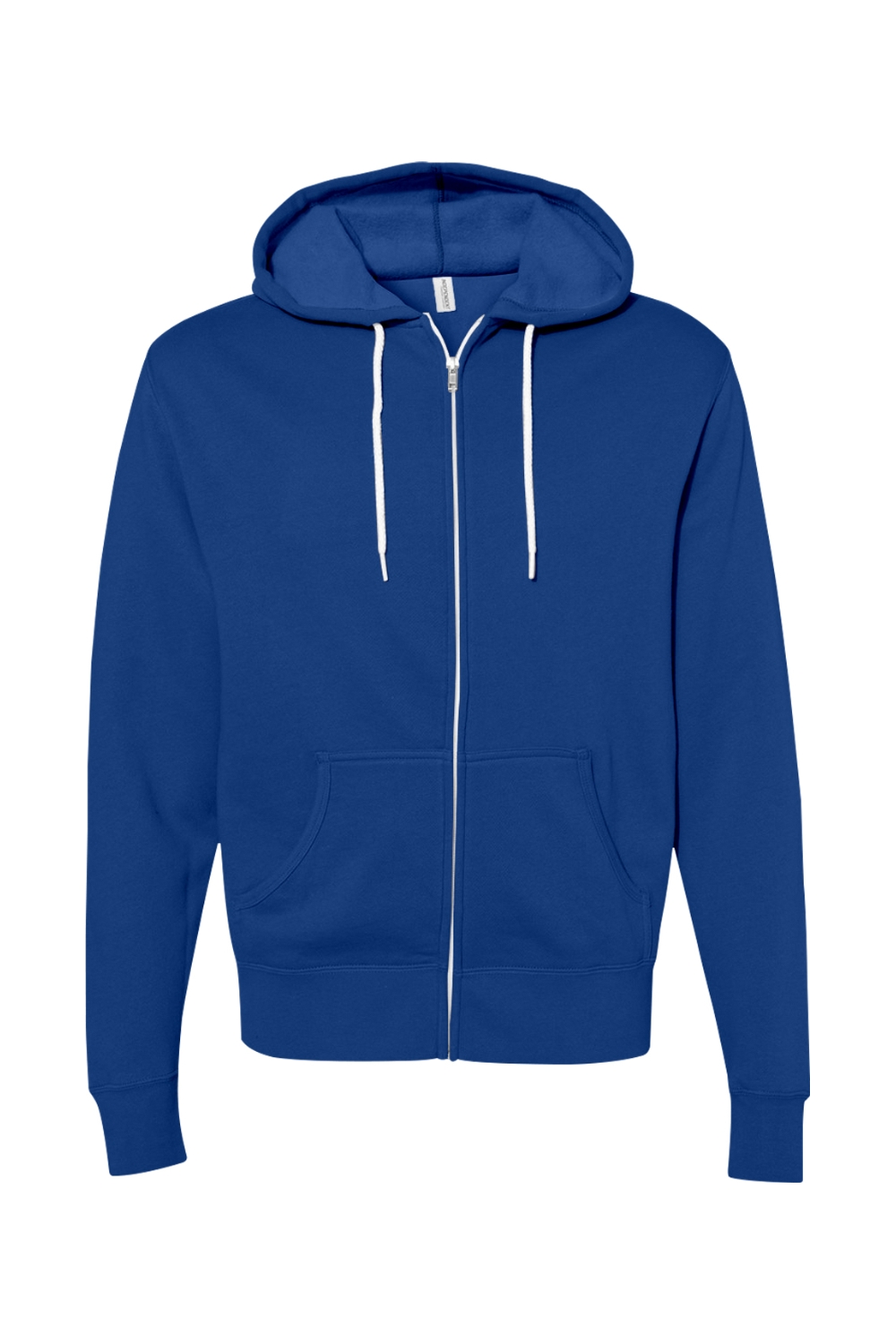Independent Trading Co. Unisex Lightweight Full-Zip Hooded Sweatshirt in Cobalt