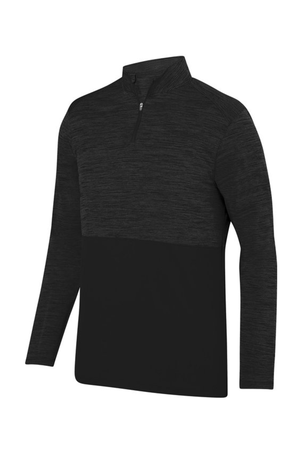 Augusta Adult Shadow Tonal Heather Quarter-Zip Pullover