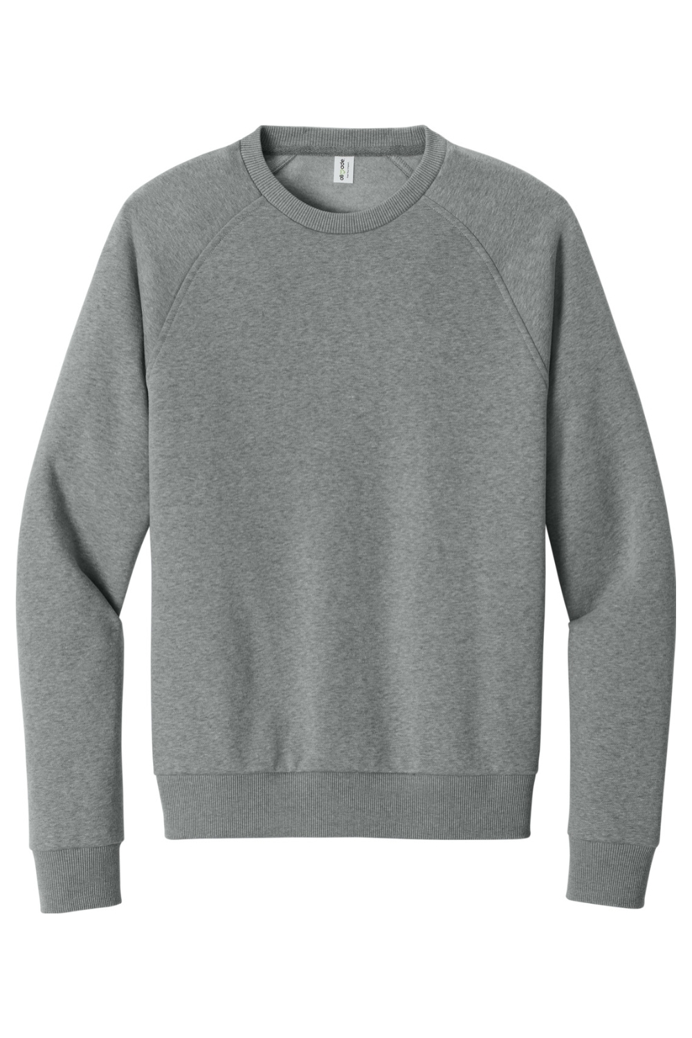 Allmade Unisex Organic CVC Fleece Crewneck Sweatshirt