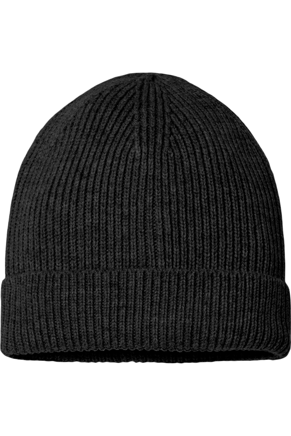 Atlantis Headwear Sustainable Fine Rib Knit in Black