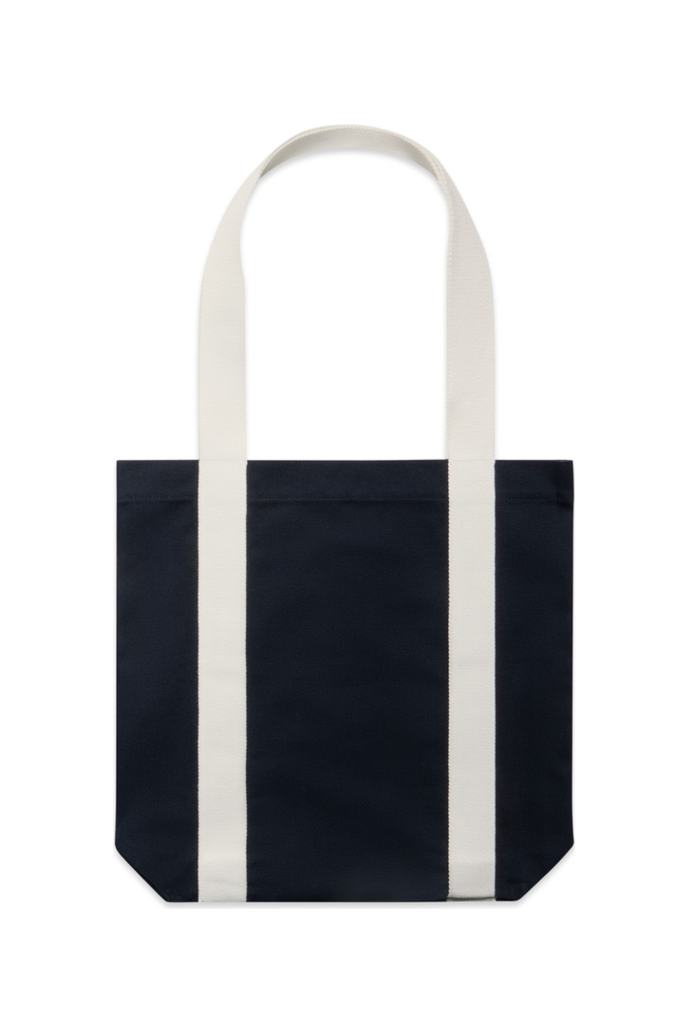 AS Colour Two-Tone Carrie Tote in Navy/ Cream